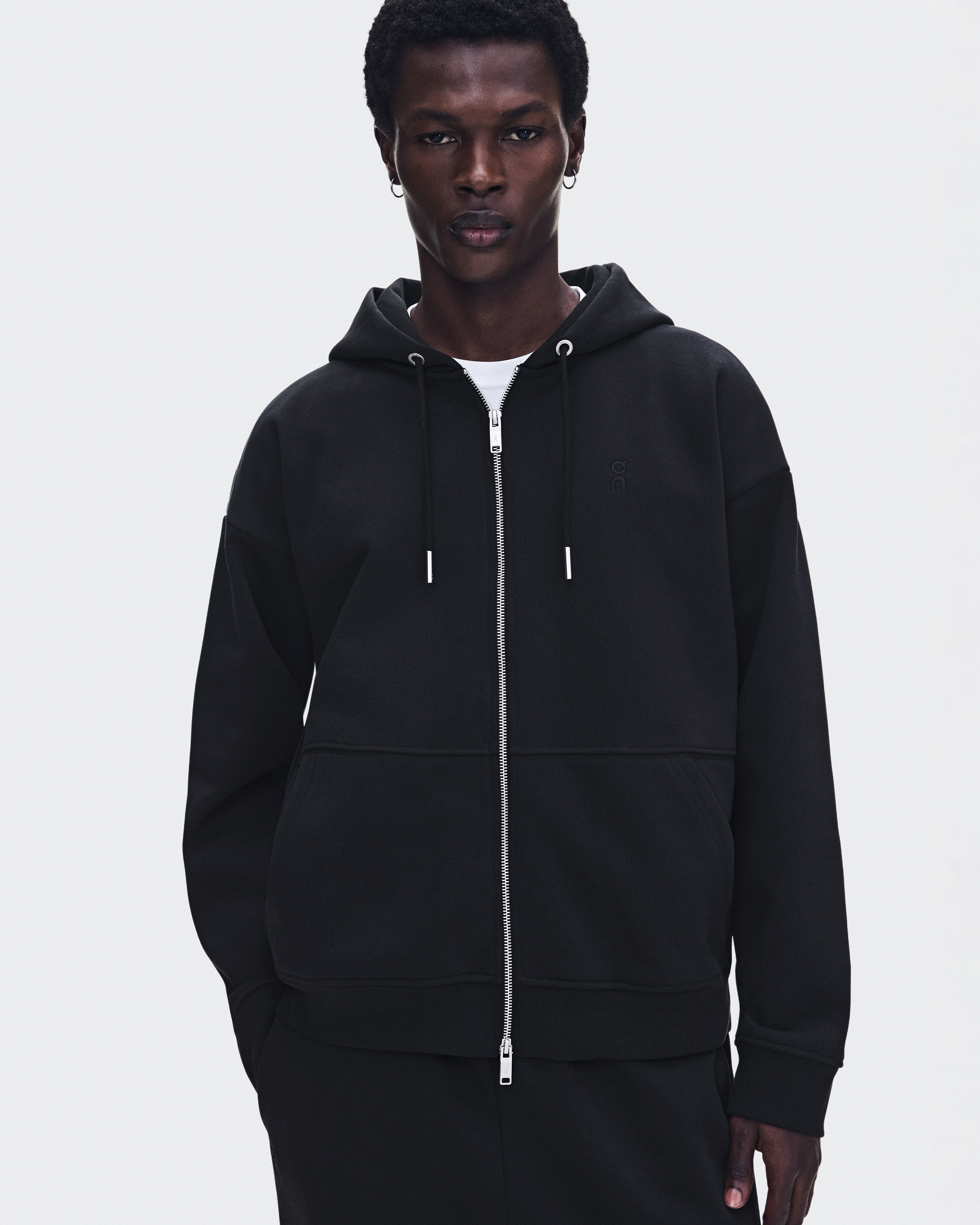Club Collective Full Zip Hoodie - Black