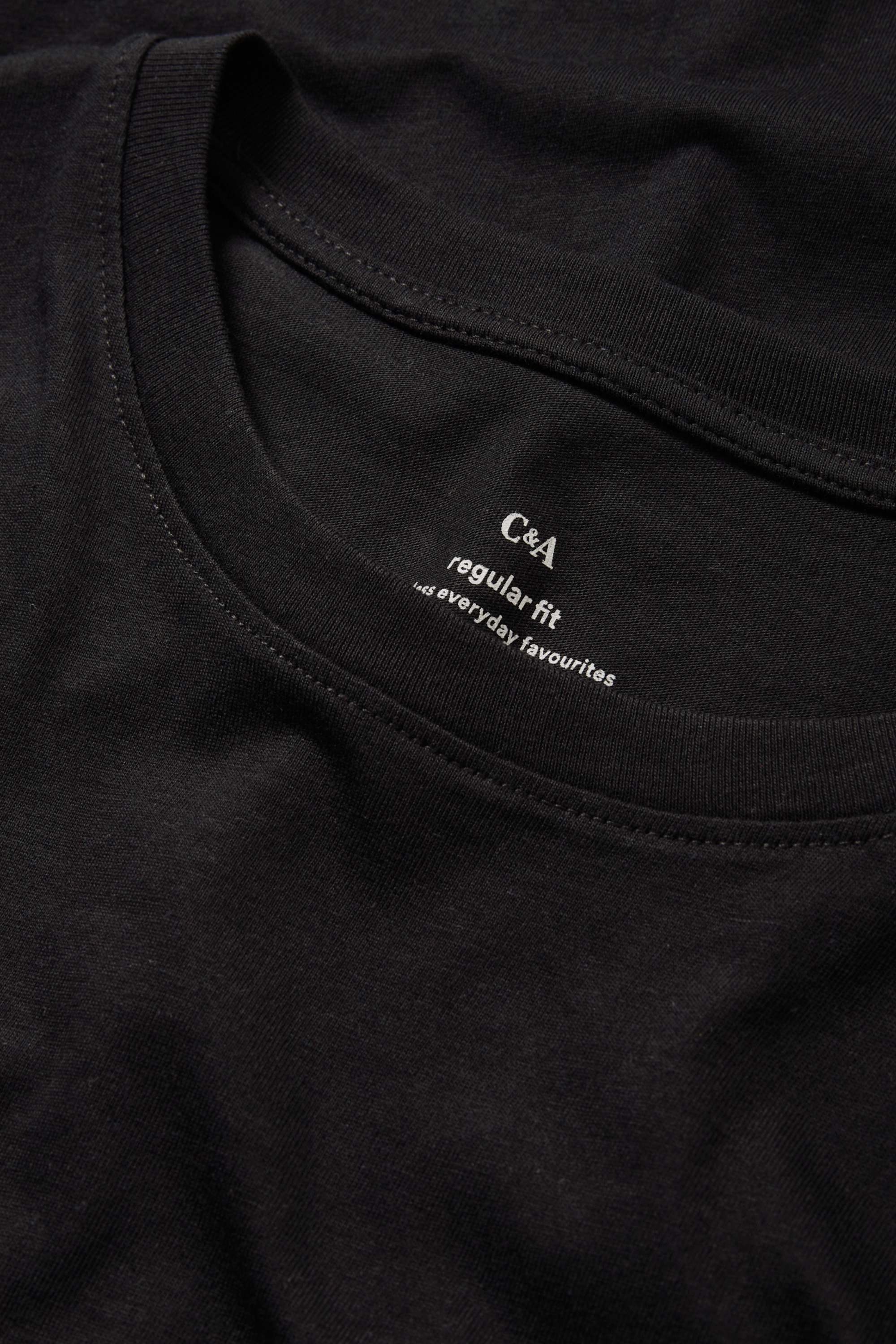 Multipack of 2 - T-shirt black