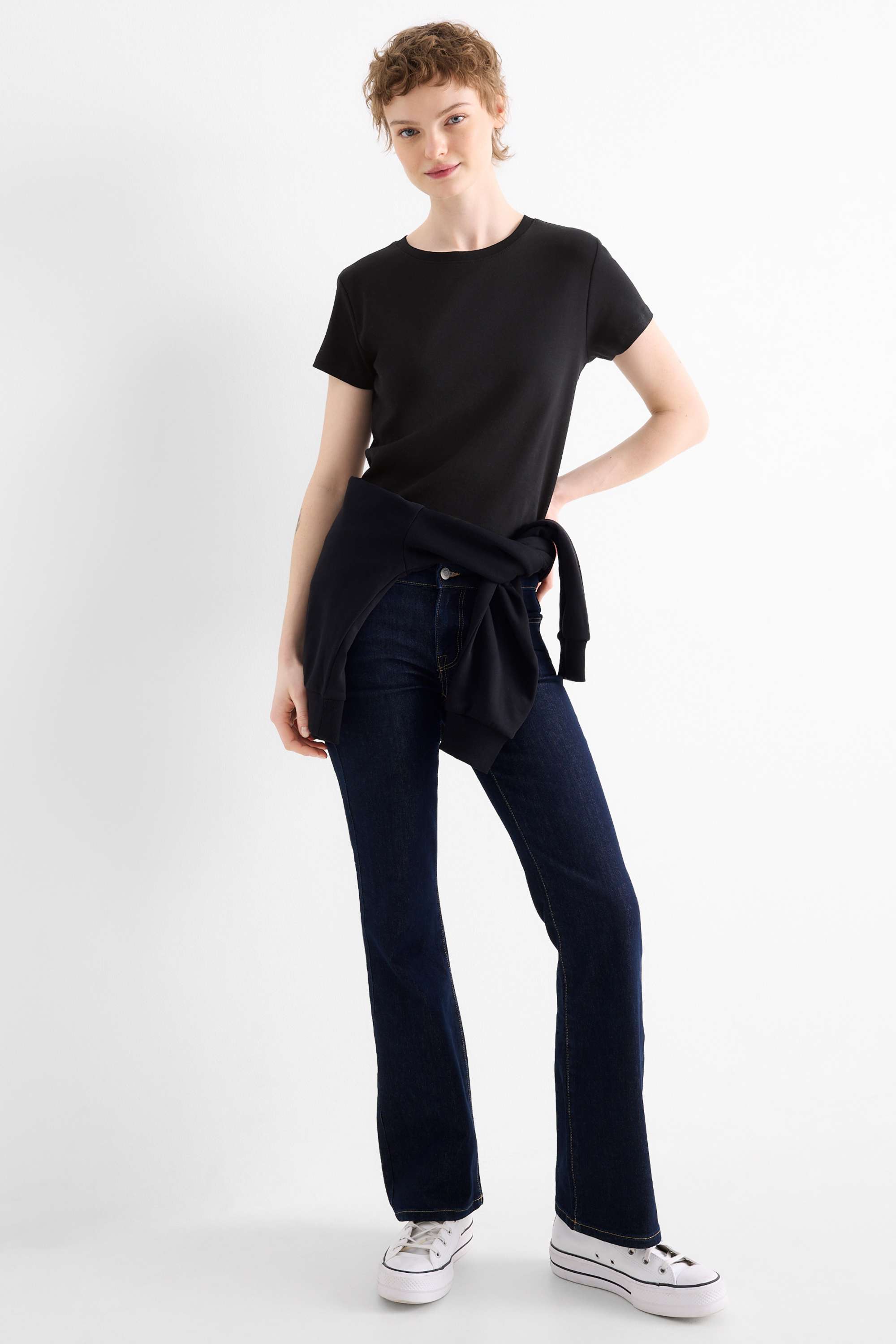 T-shirt - relaxed fit black