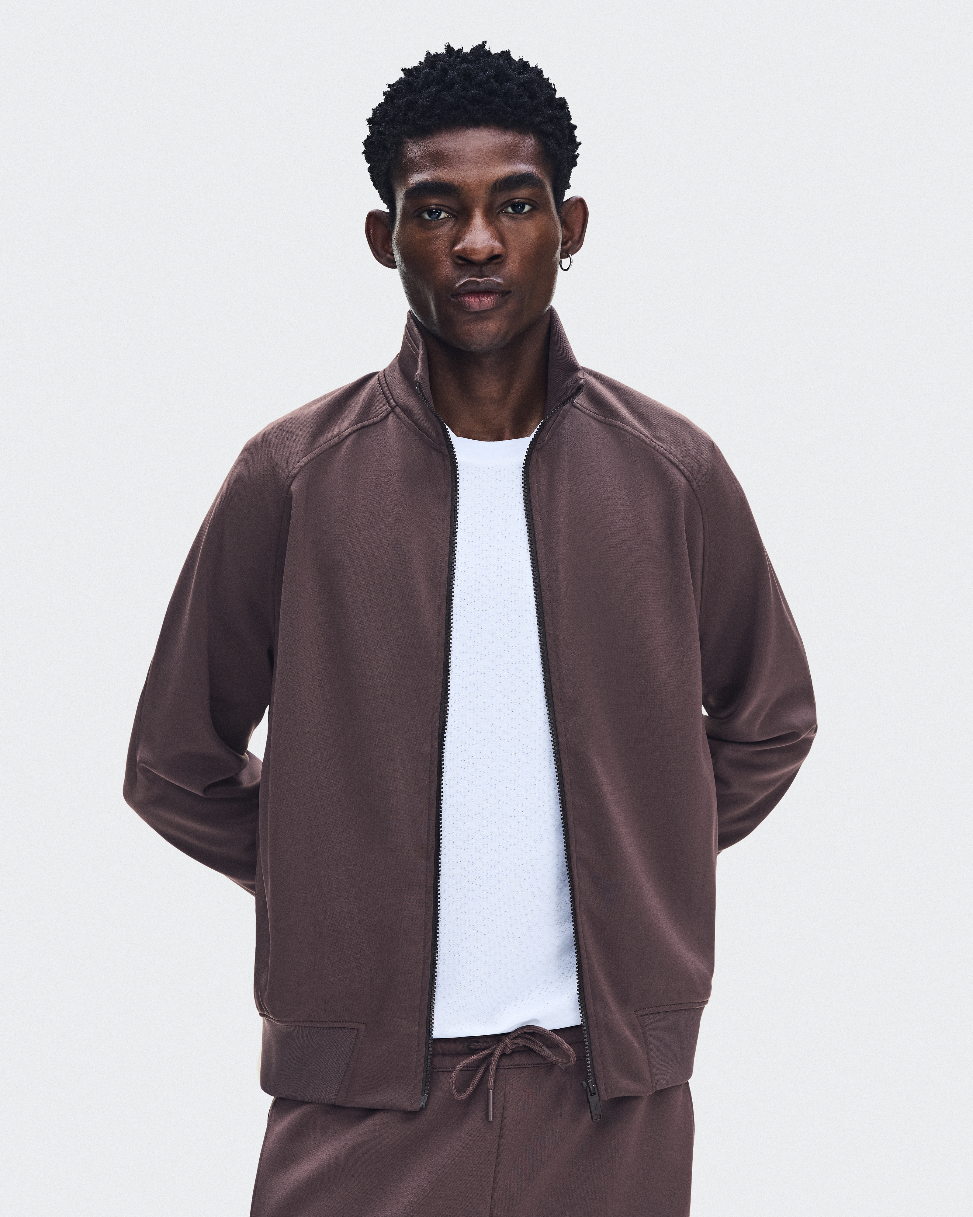 Courtside Full-Zip - Mulberry