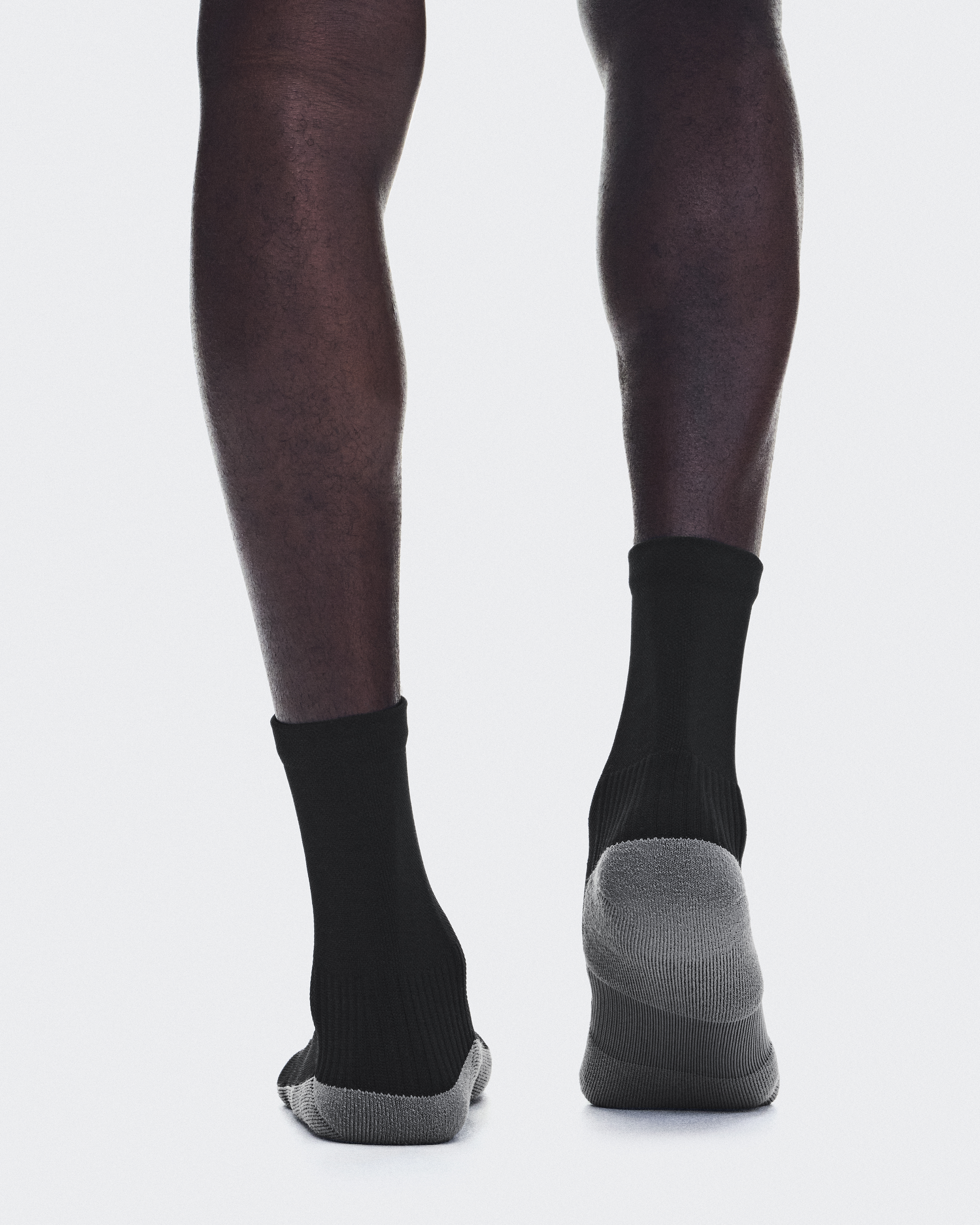 Trail Sock High 2P - Black | Black
