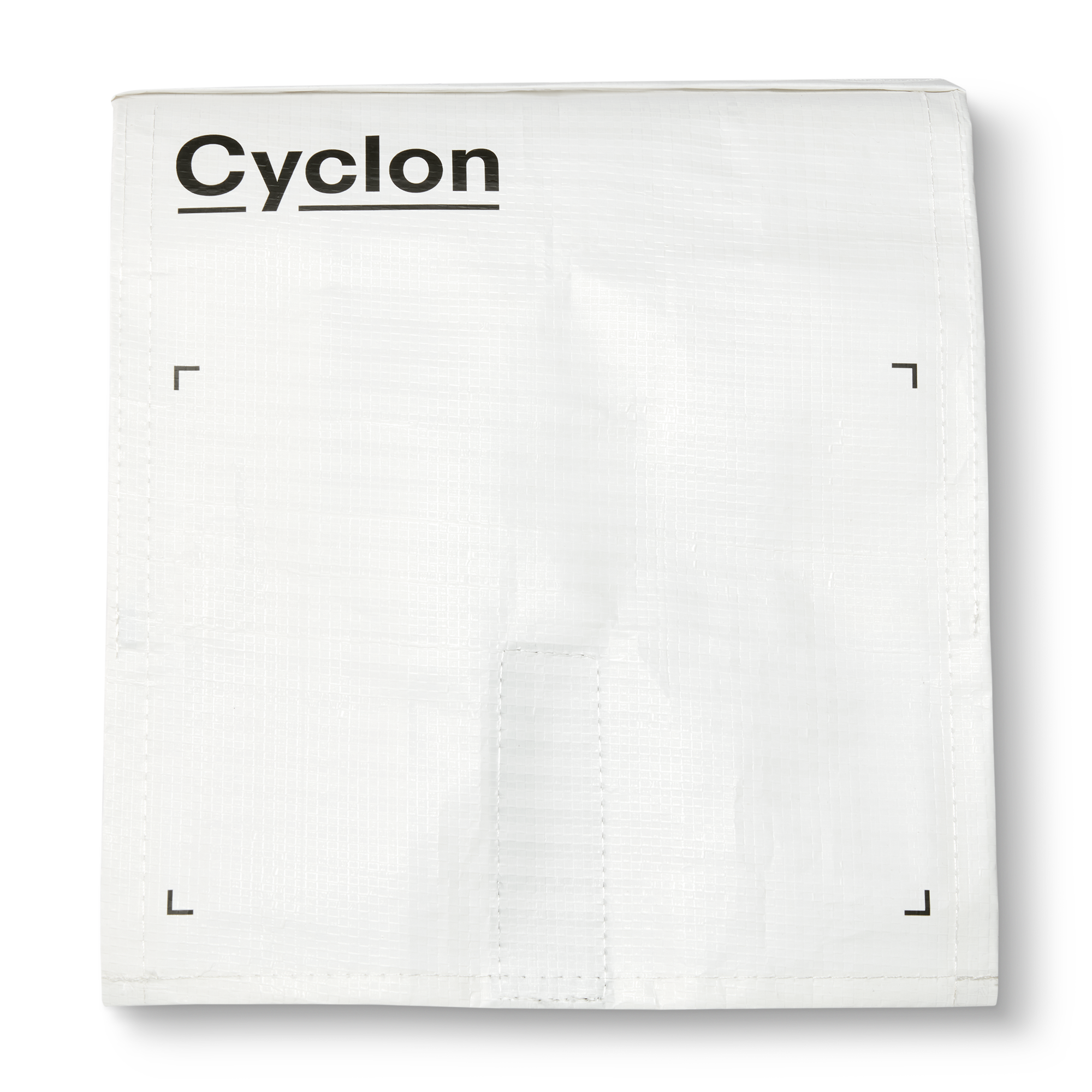 The Cyclon bag laying on a white background.