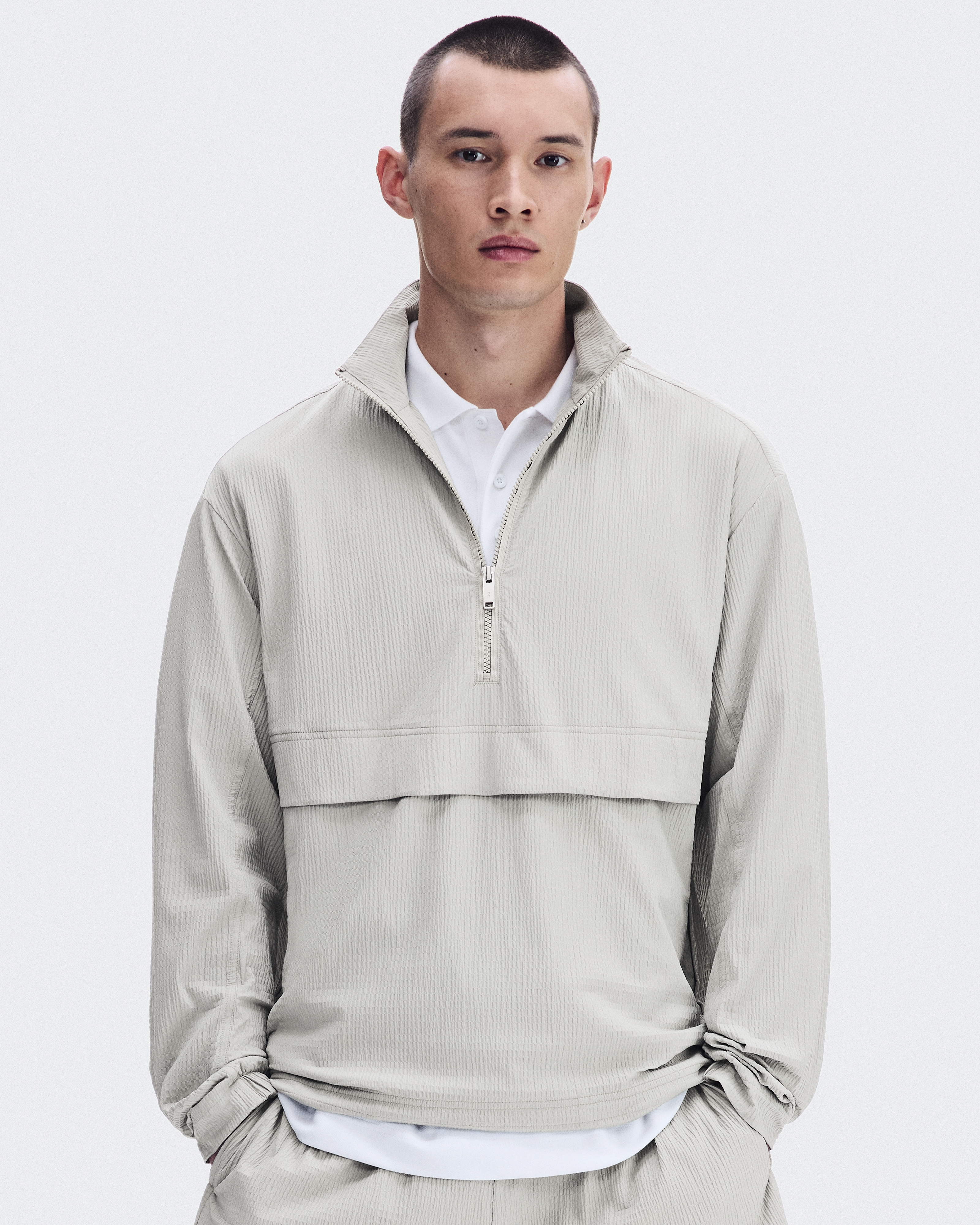 Courtside 1/2 Zip Eaze - Brume