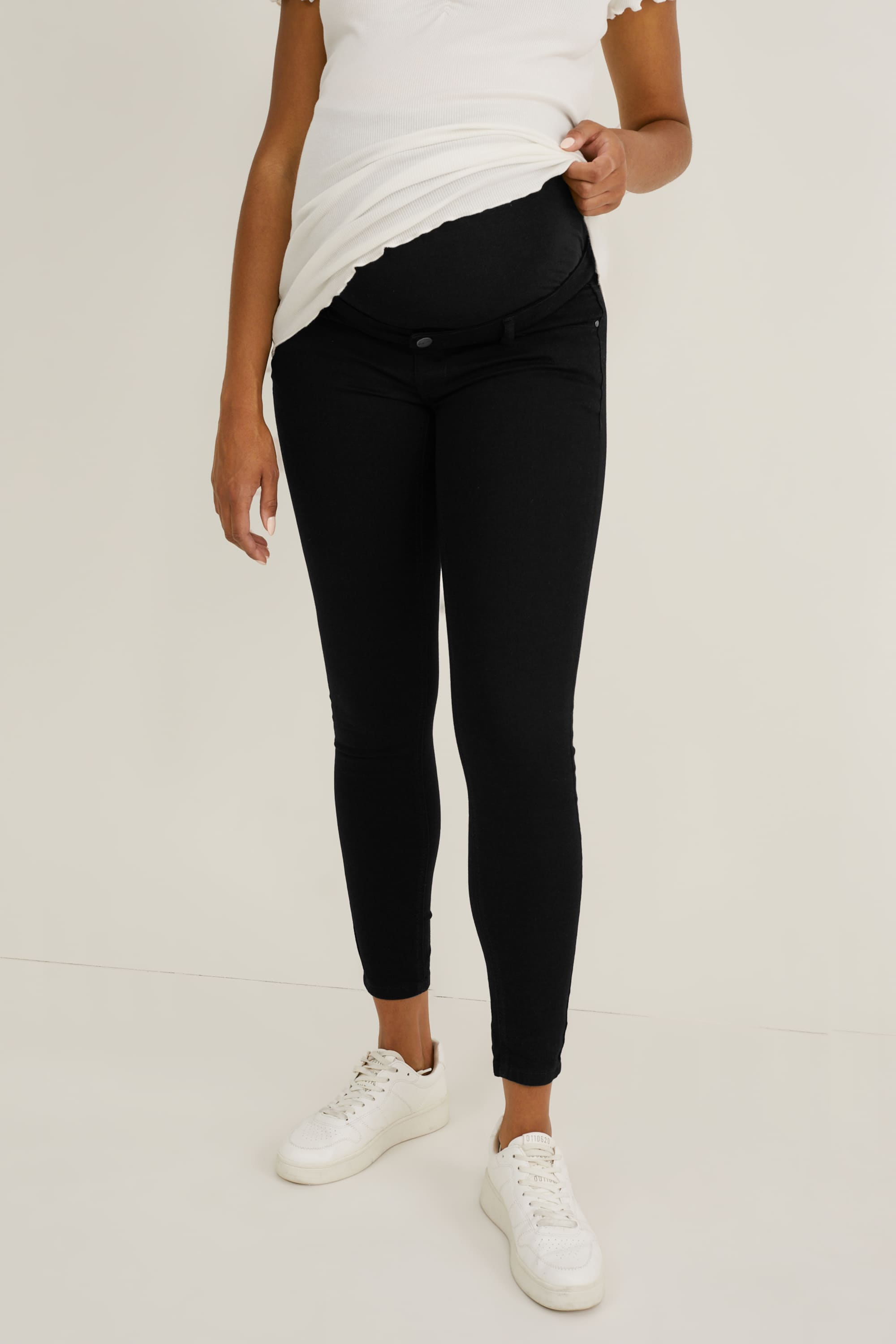 Maternity jeans - skinny jeans black