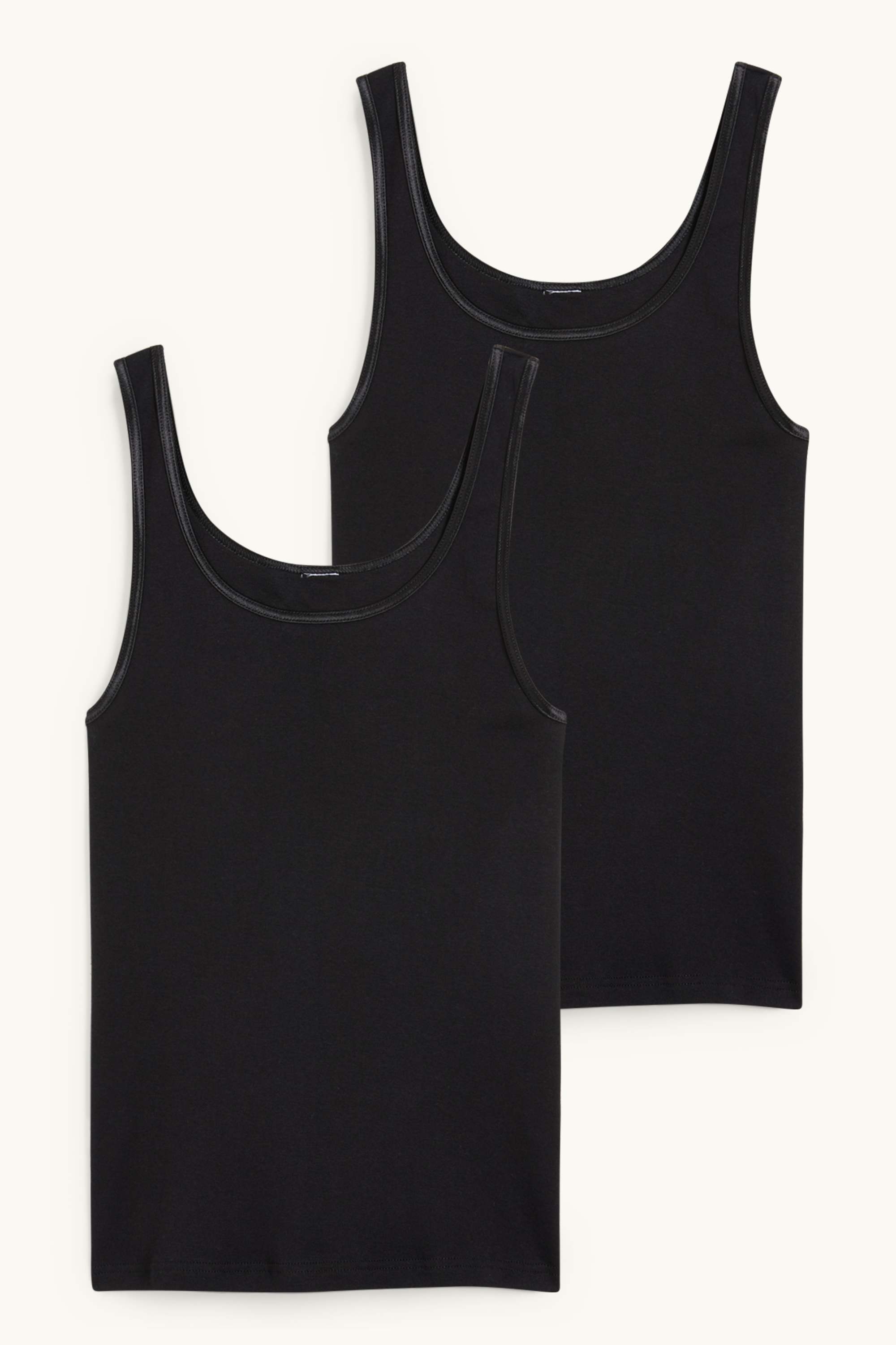 Multipack of 2 - camisole black