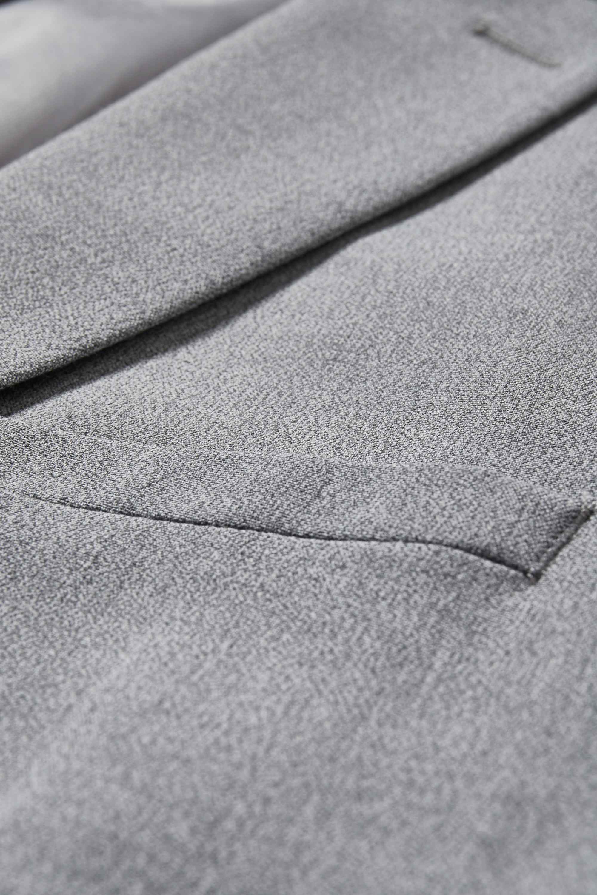 Mix-and-match tailored jacket - slim fit - Flex - LYCRA® light gray-melange