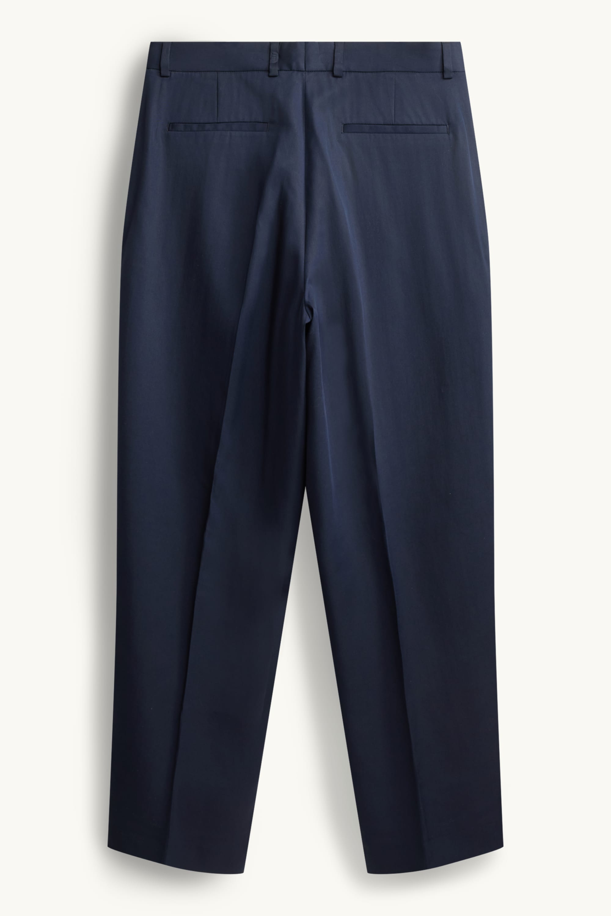 Mix & match lyocell trousers - regular fit dark blue
