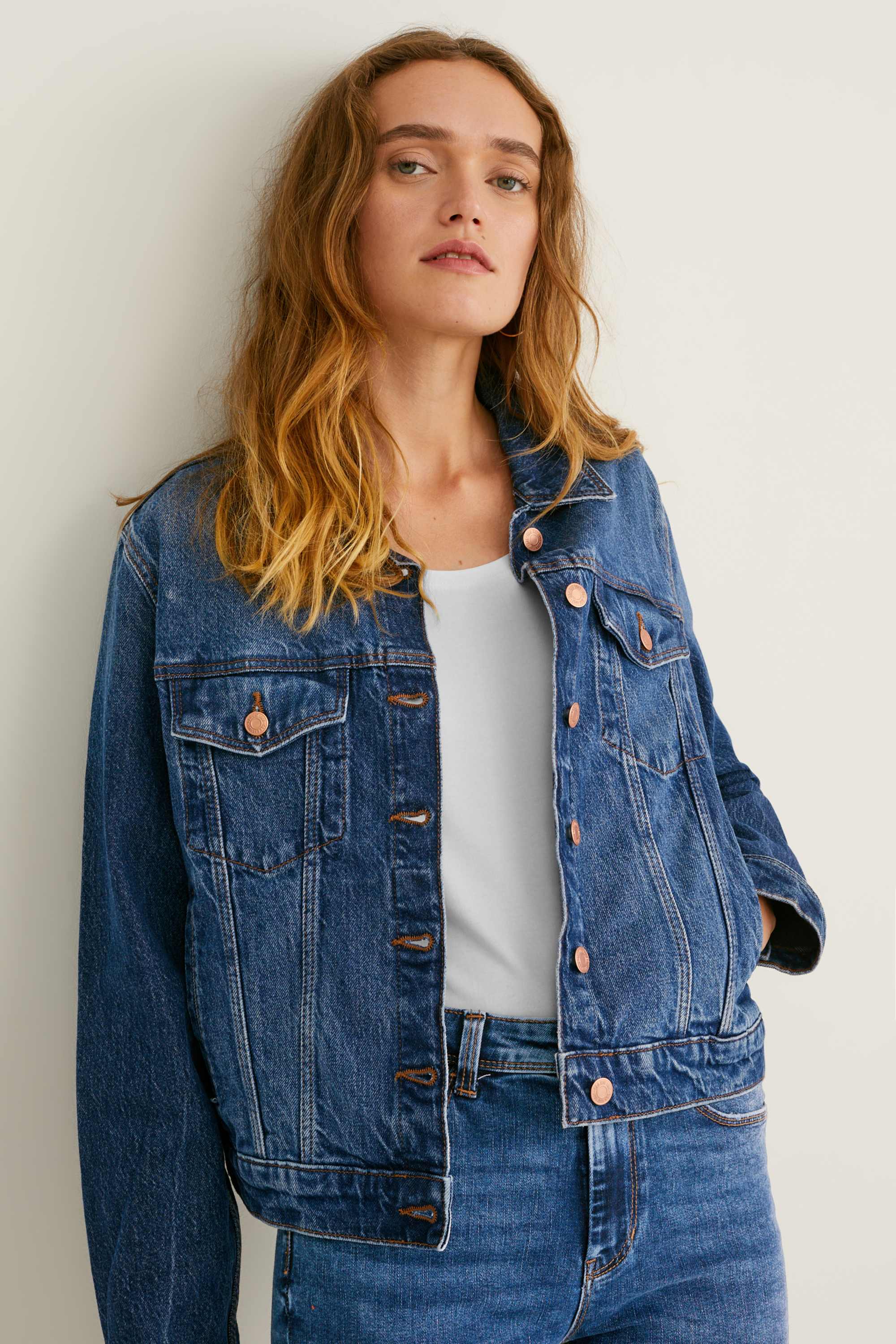 Denim jacket - LYCRA® blue denim