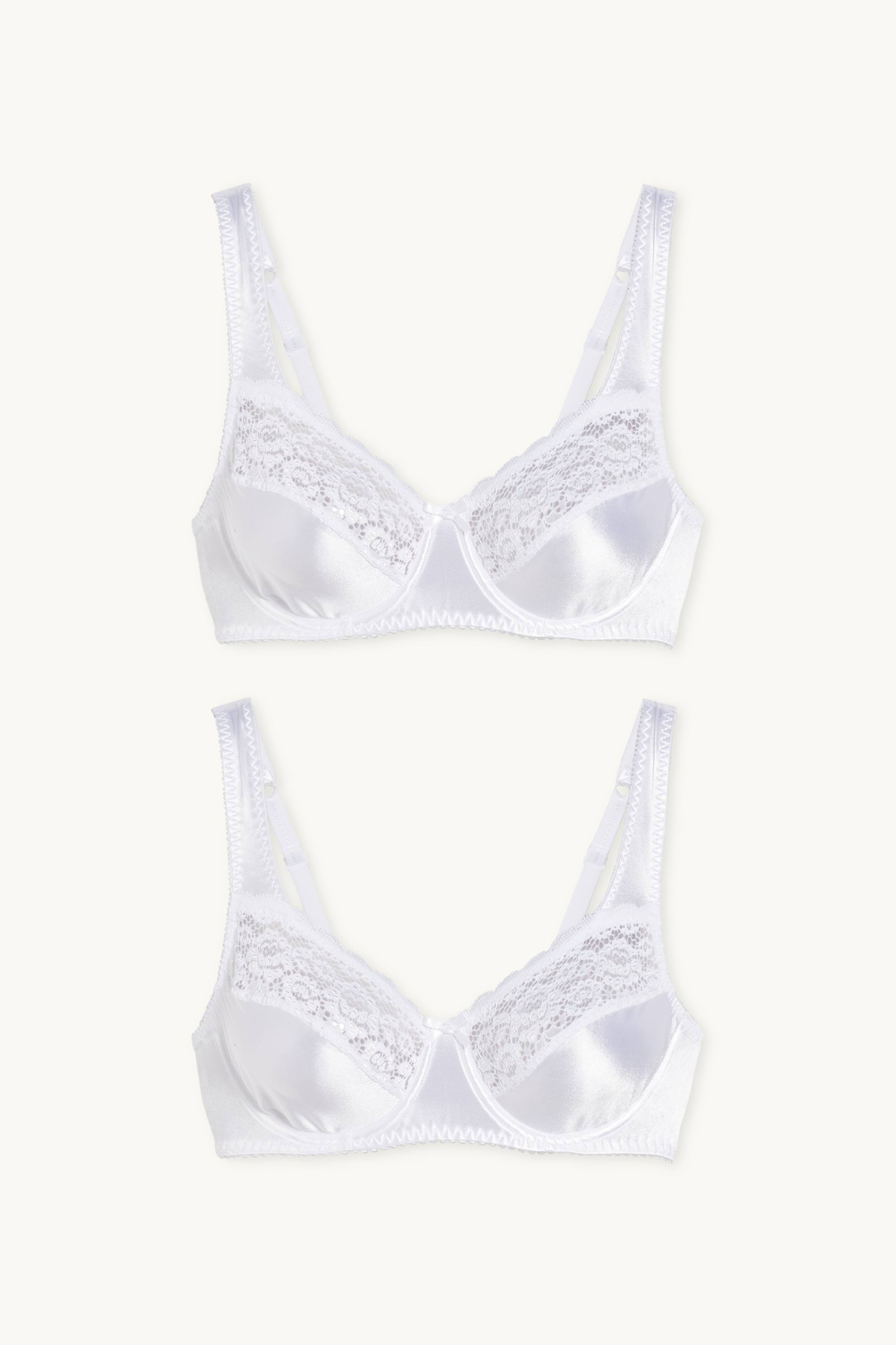 Multipack of 2 - underwire bra - LYCRA® white