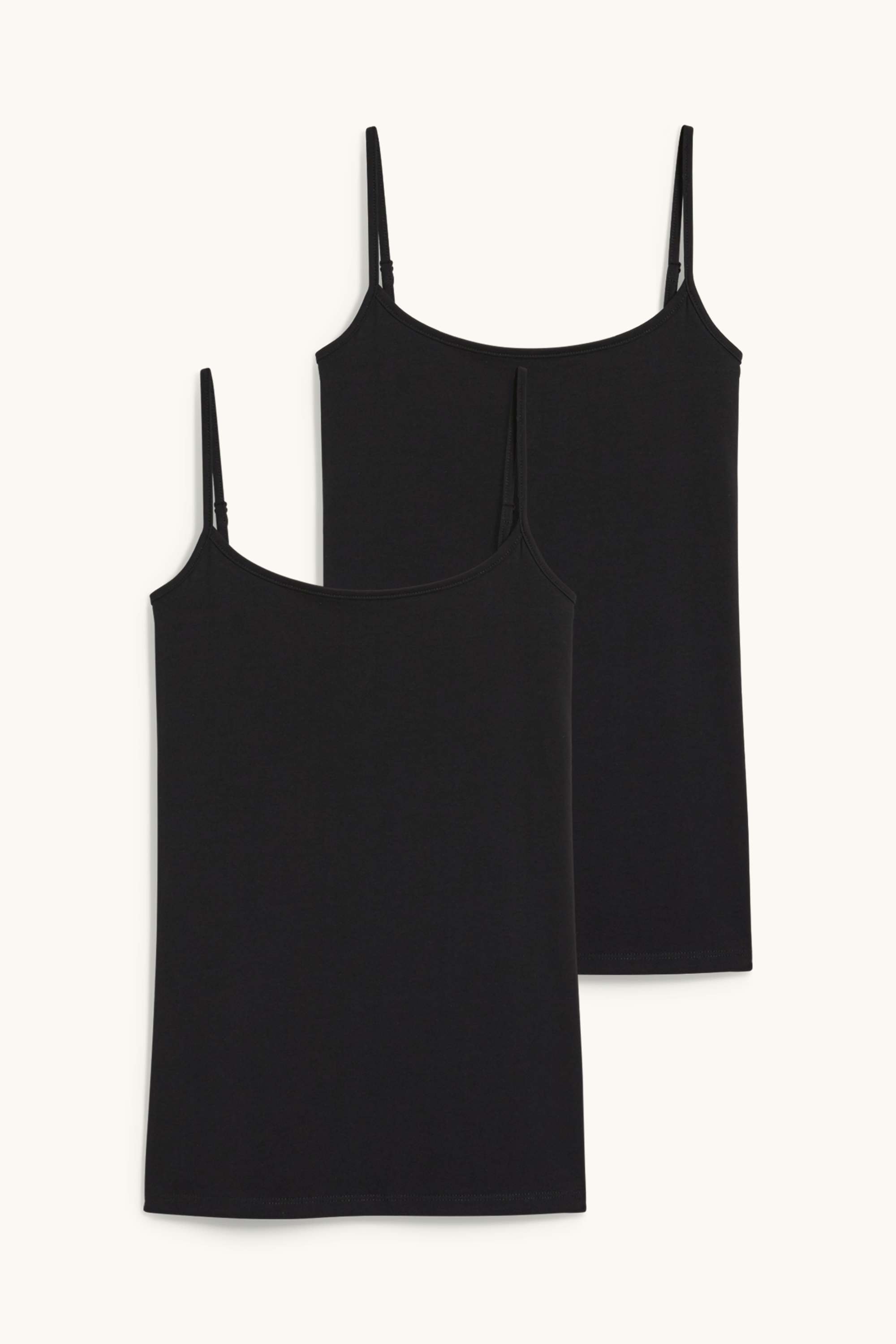 Multipack of 2 - basic top black
