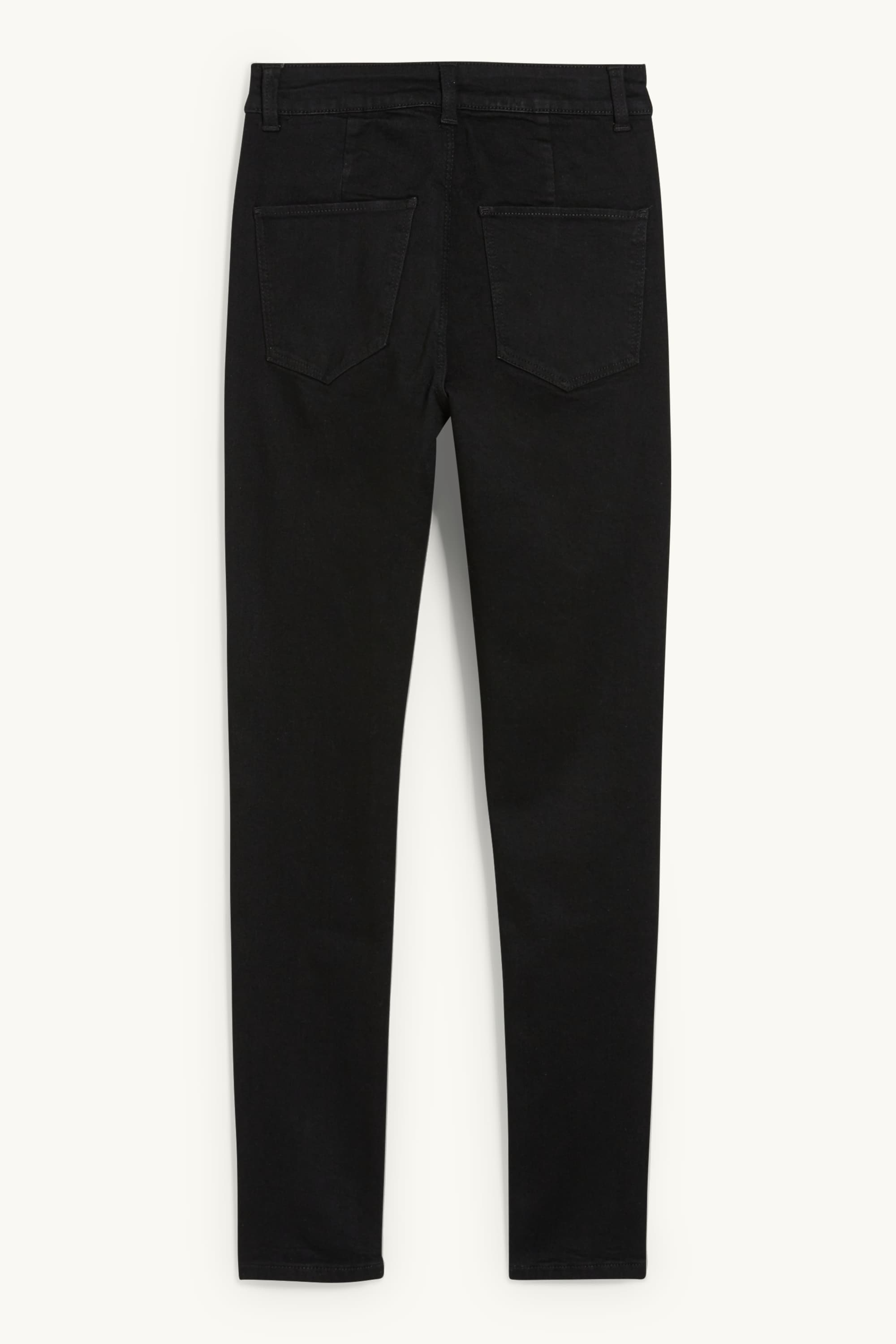 Jegging jeans - high waist black