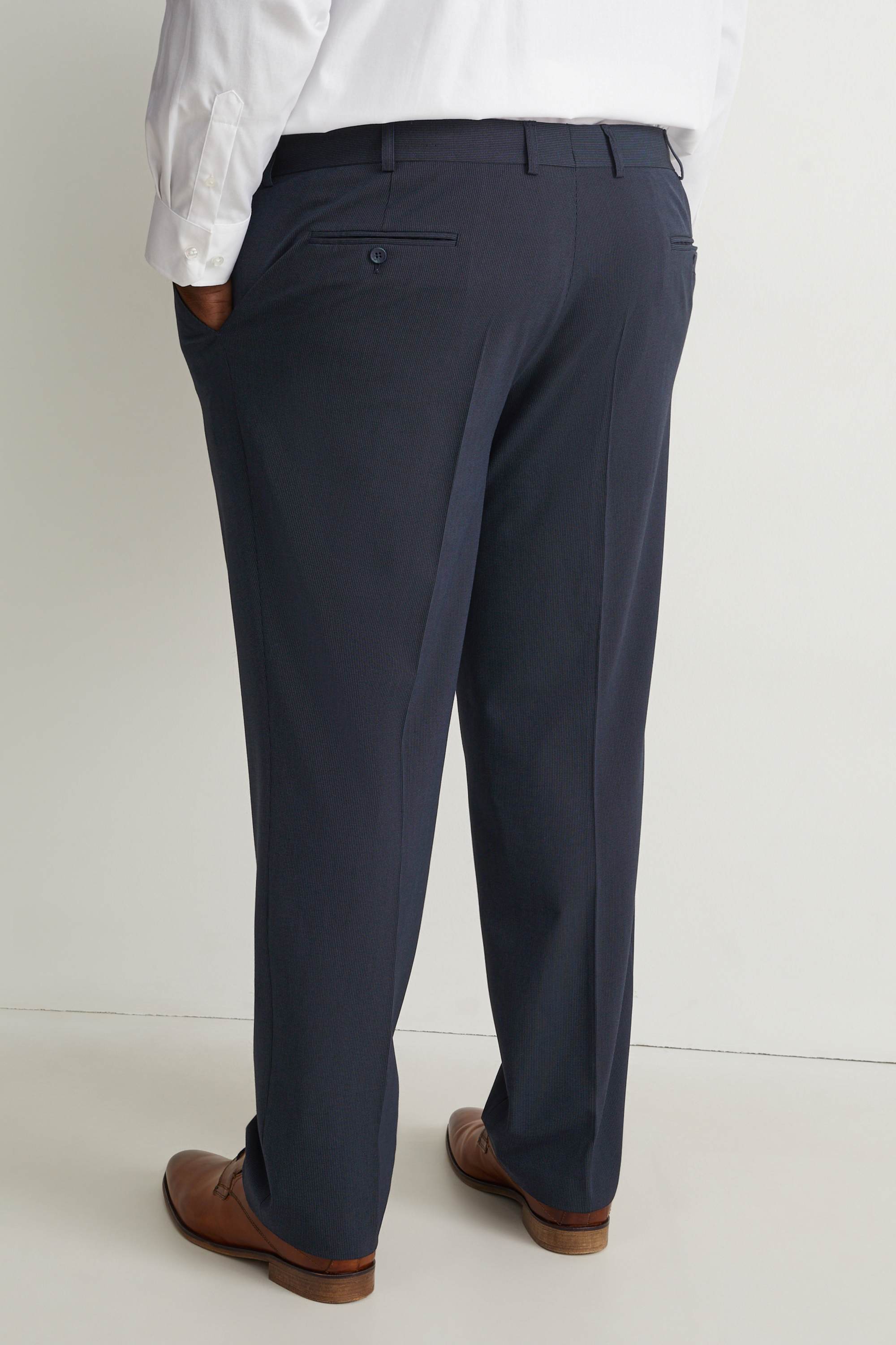 Mix-and-match suit trousers - regular fit - Flex dark blue