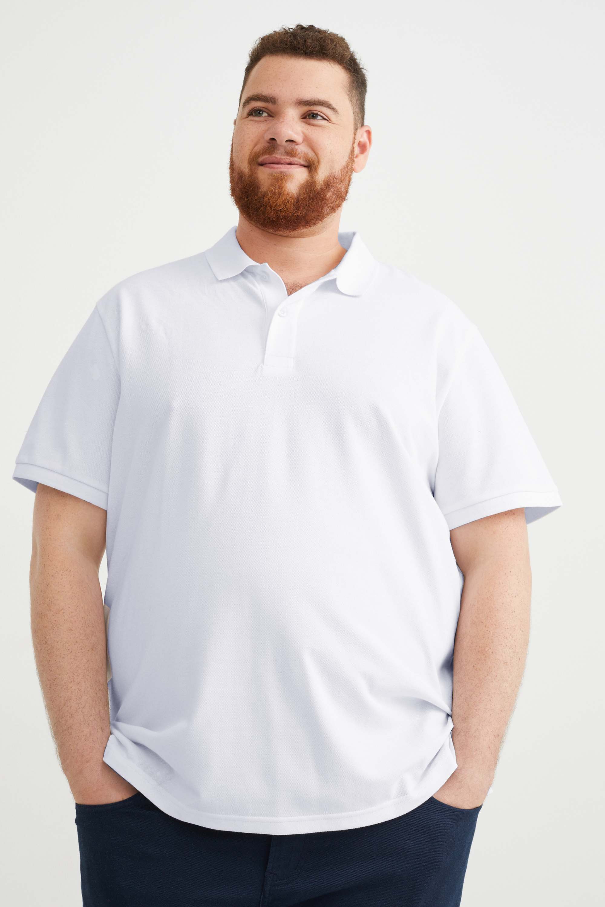 Polo shirt white