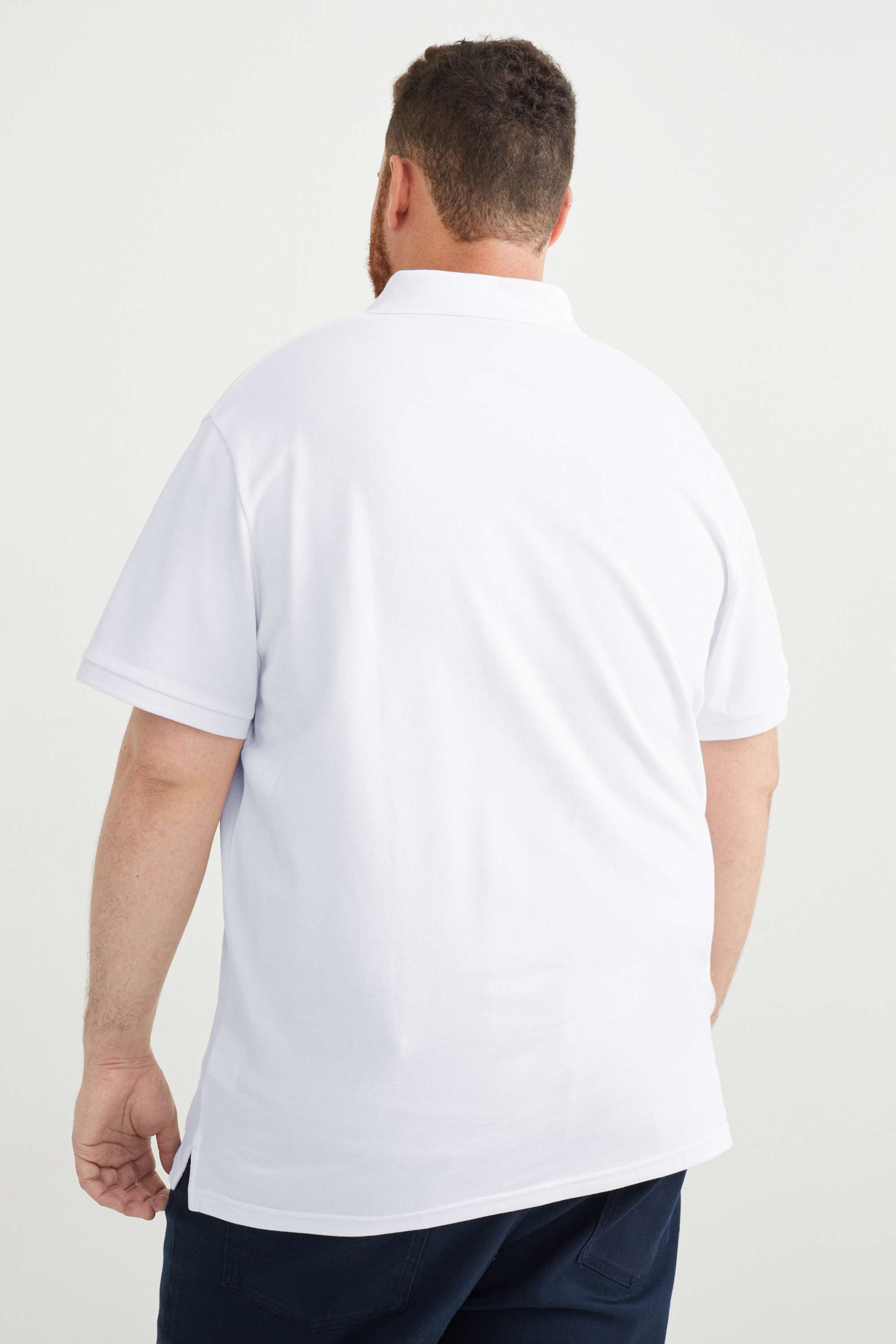 Polo shirt white