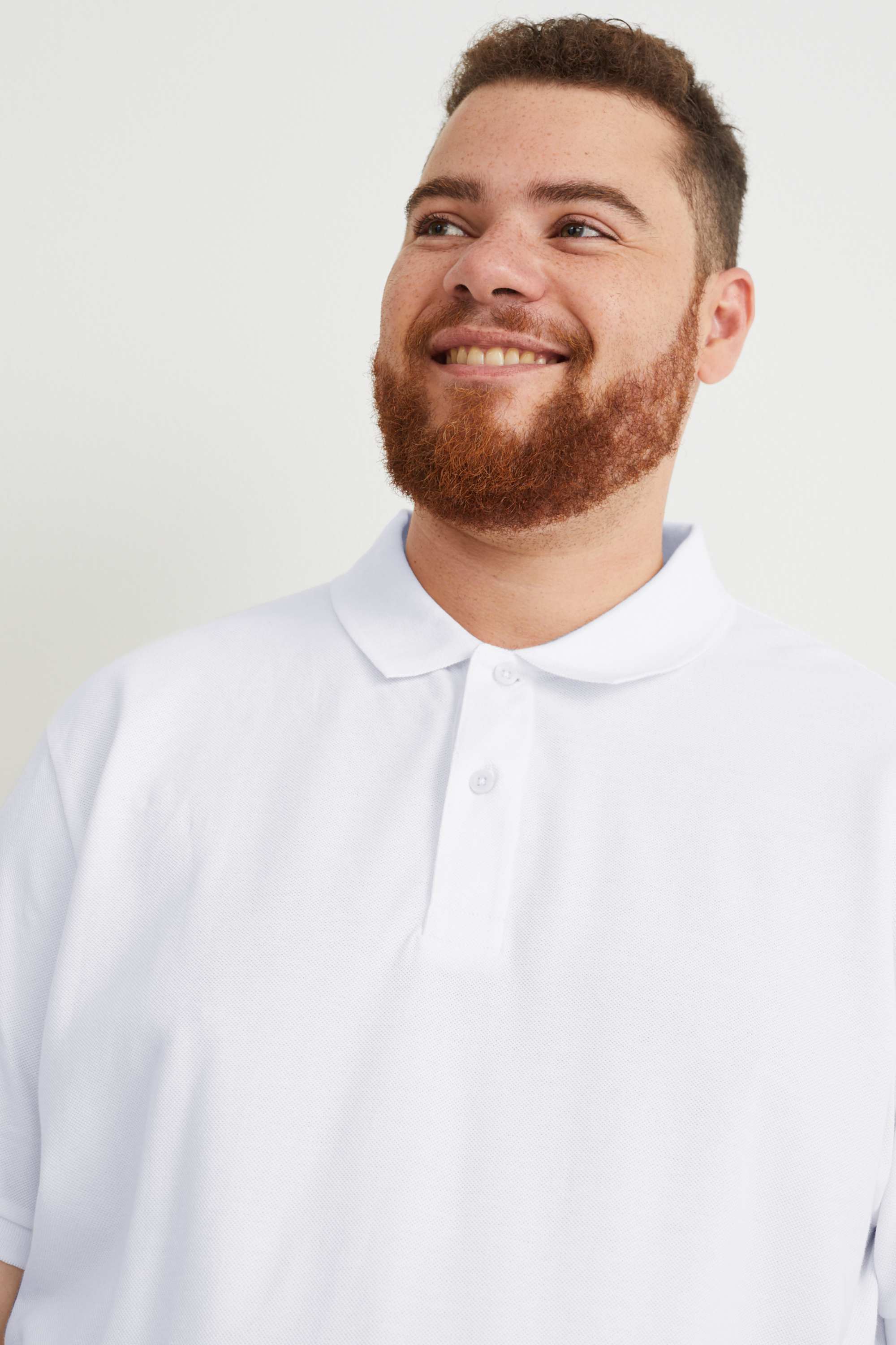 Polo shirt white