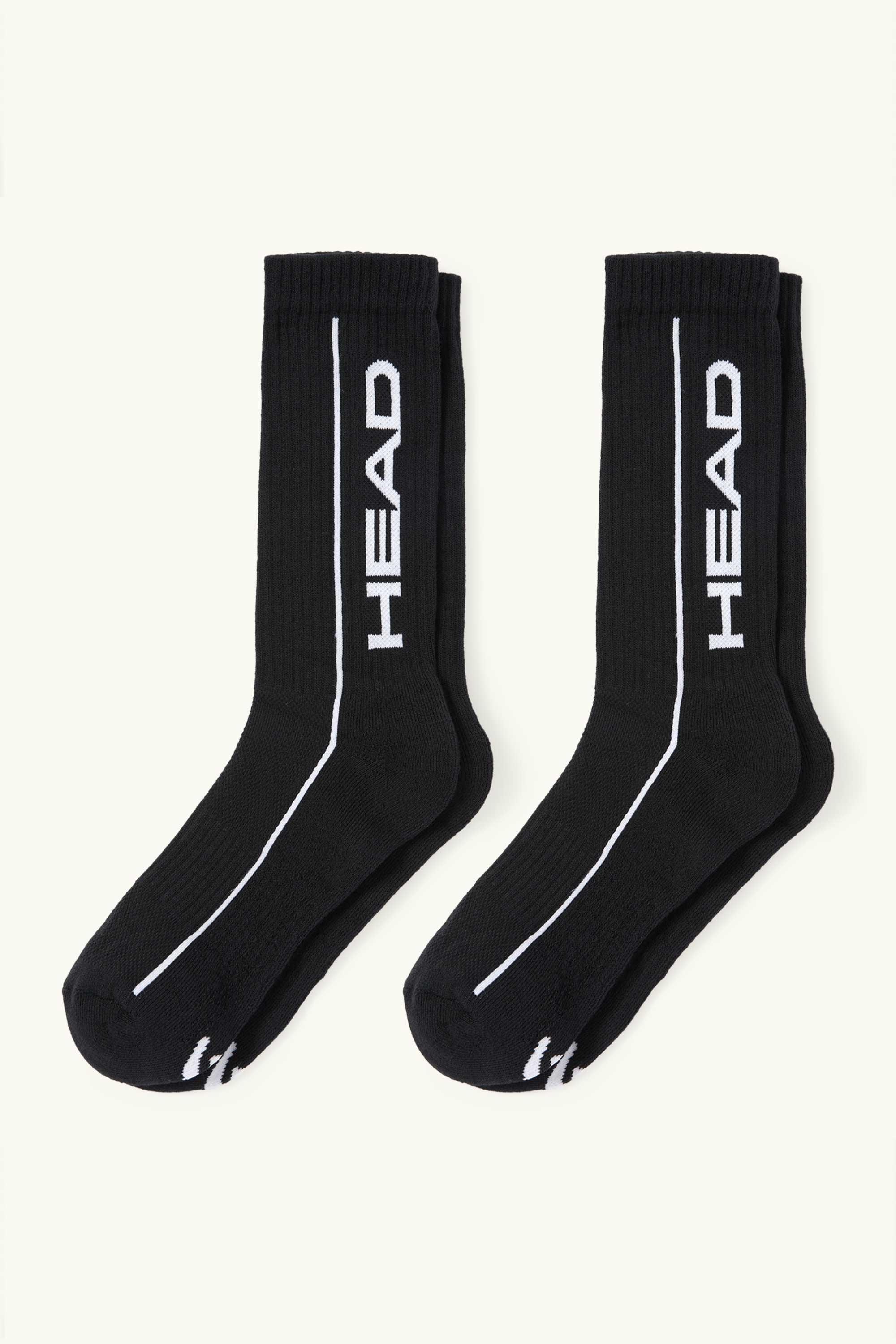 HEAD - multipack of 2 - tennis socks black