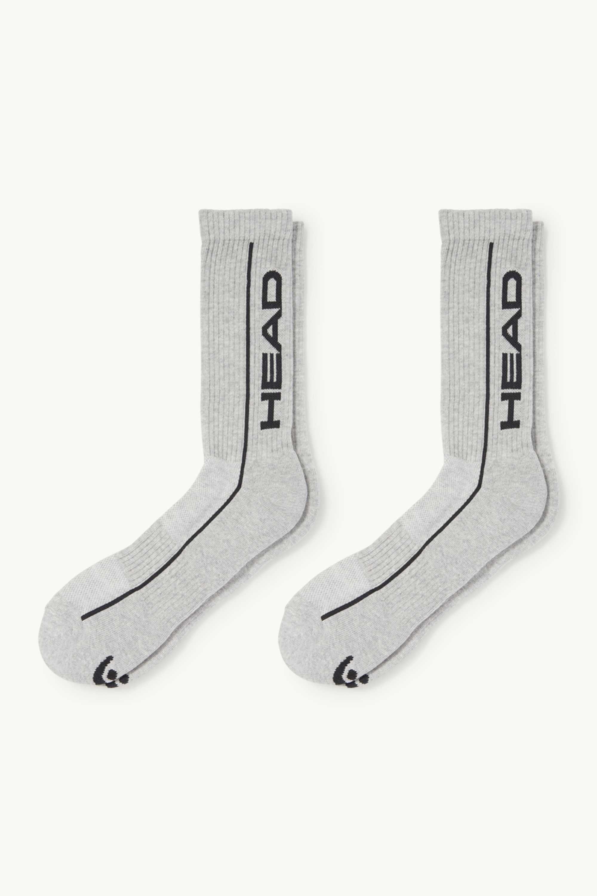 HEAD - multipack of 2 - tennis socks gray