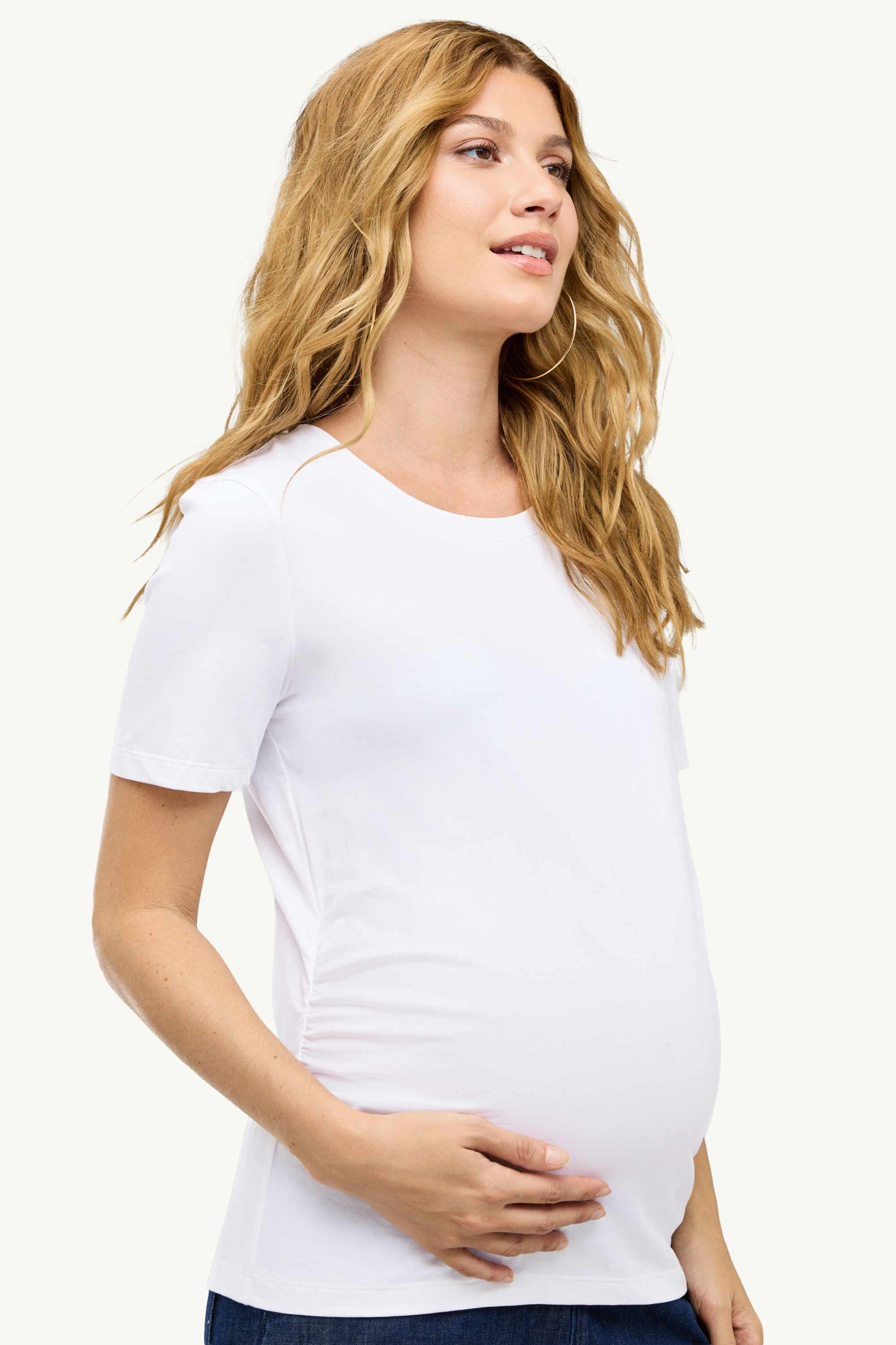 Multipack of 2 - maternity T-shirt white