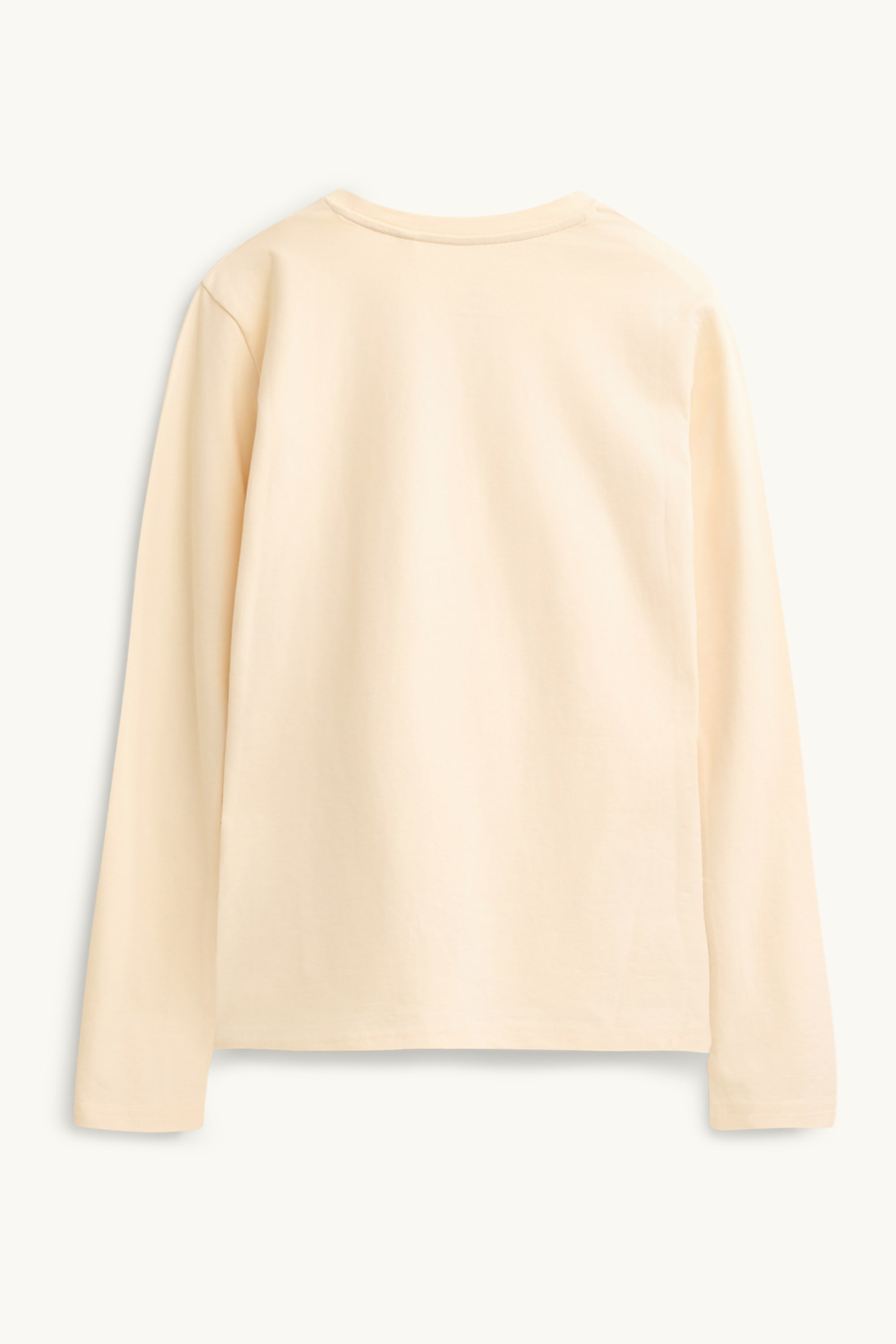 Long sleeve top - slim fit cremewhite