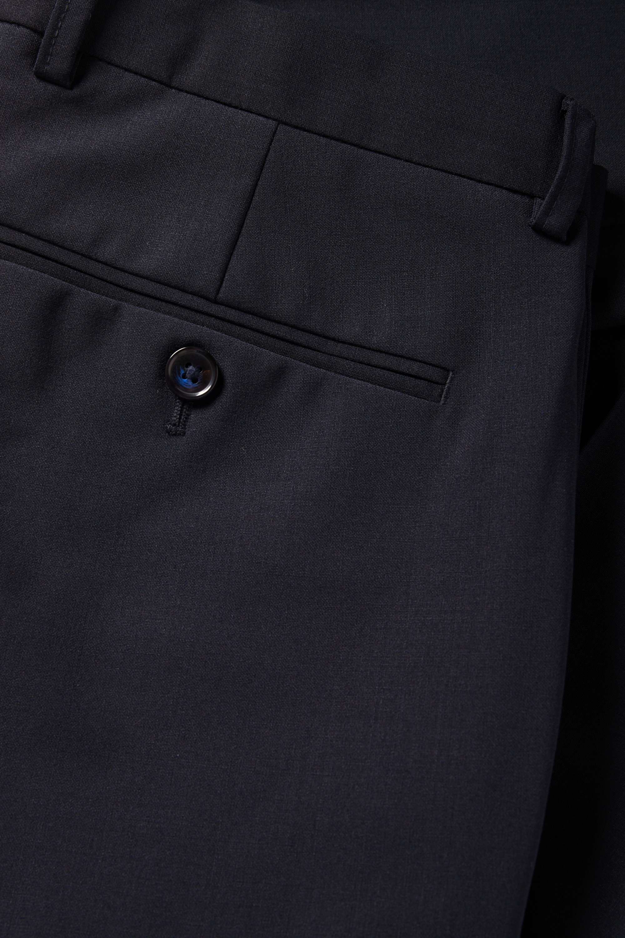 Mix & match trousers - regular fit - Flex - wool blend - LYCRA® dark blue