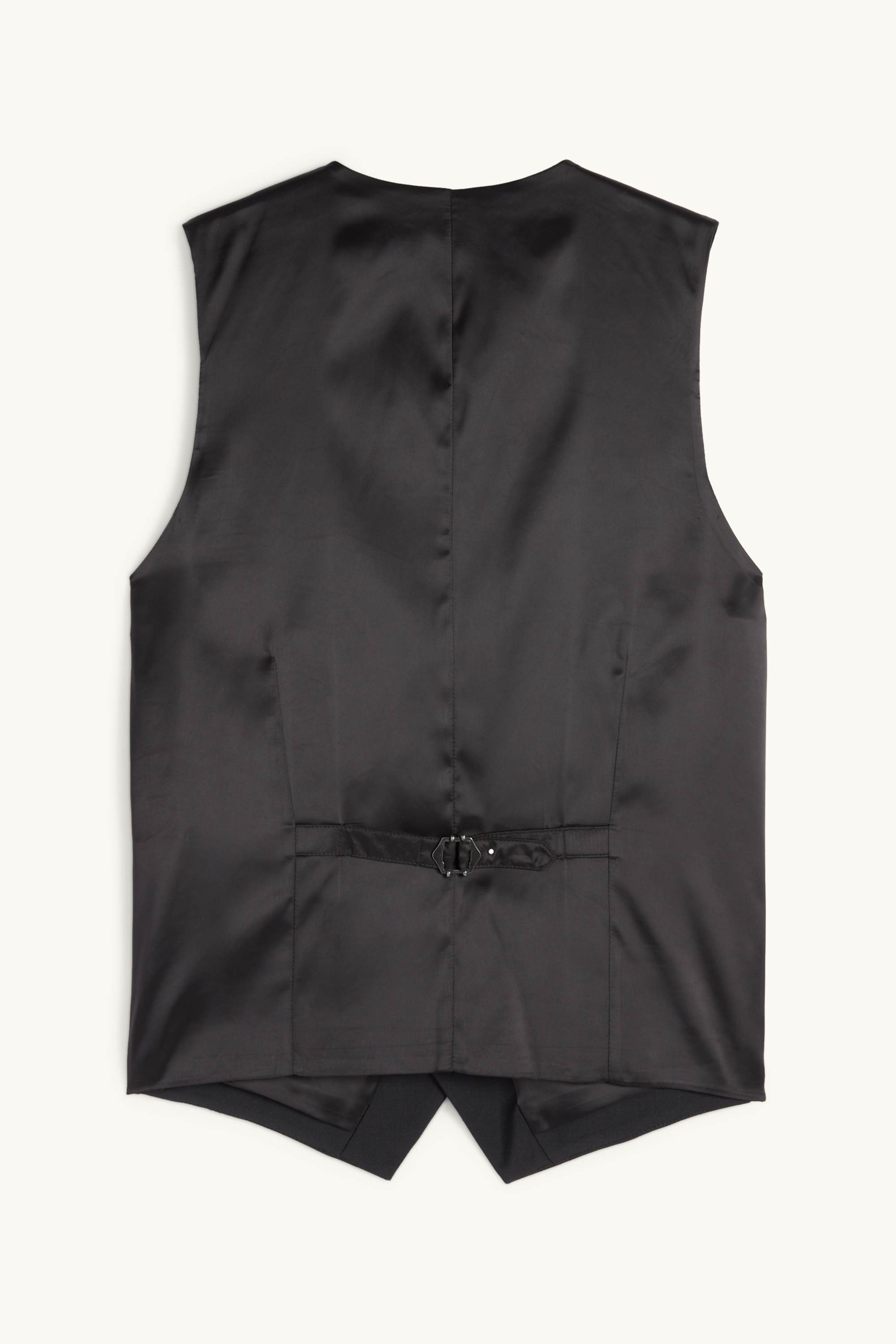 Waistcoat - regular fit - Flex - new wool blend black