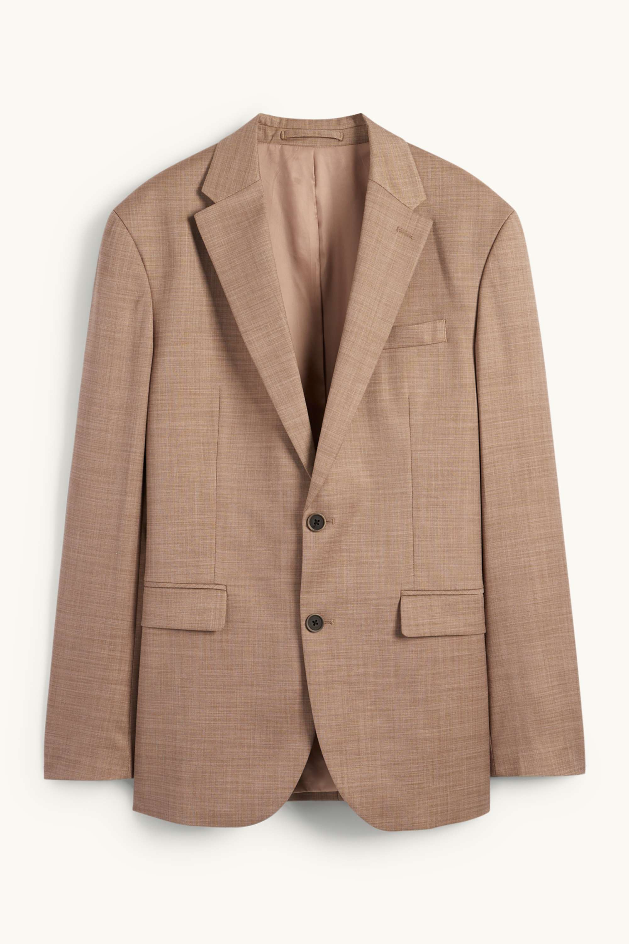 Mix-and-match tailored jacket - regular fit - Flex beige