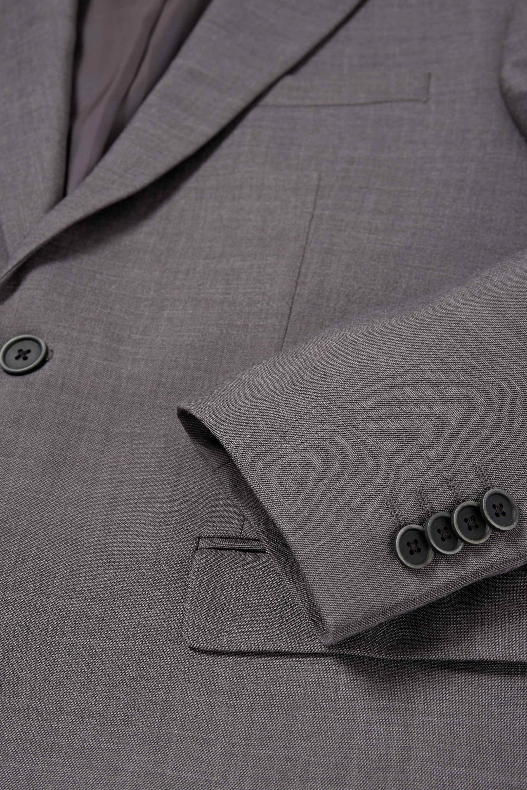 Mix-and-match tailored jacket - regular fit - Flex gray