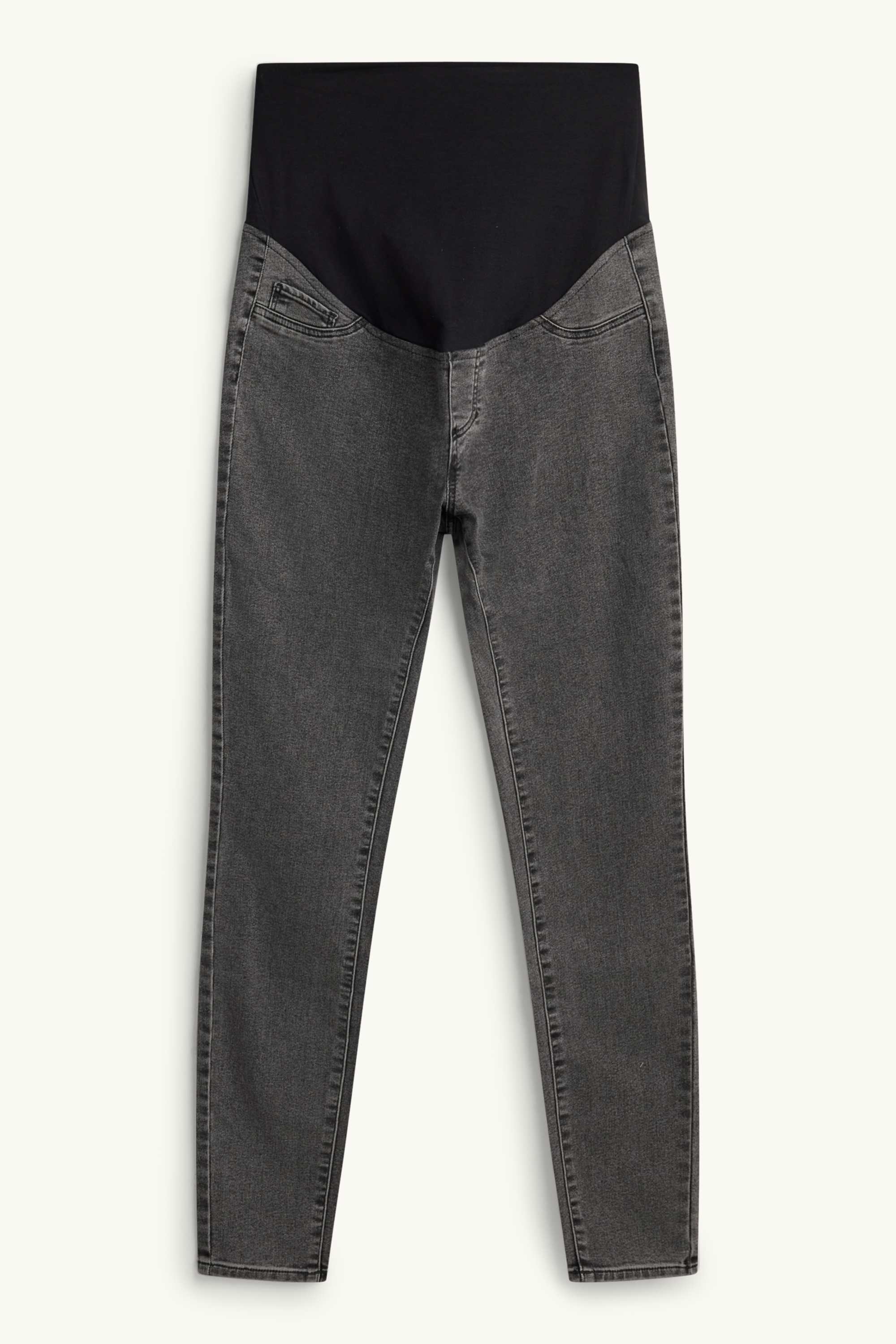 Maternity jeans - jegging jeans gray