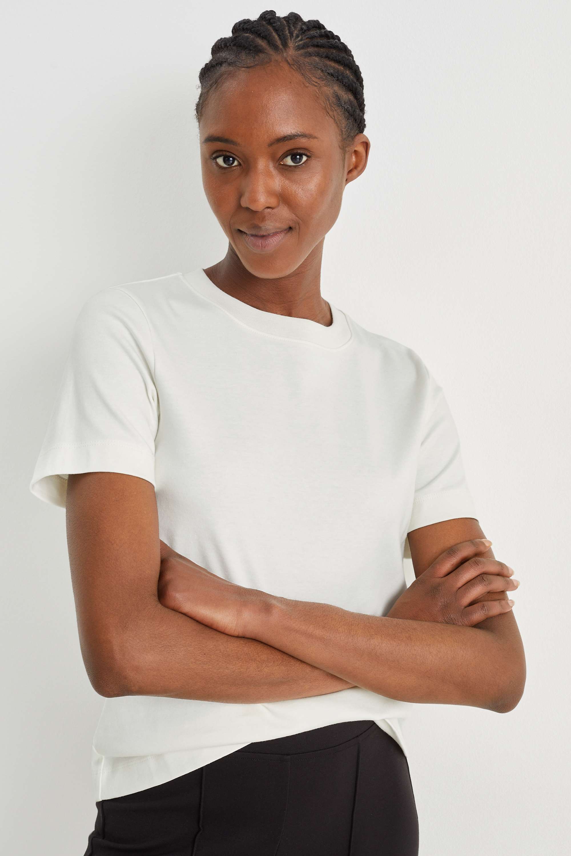 T-shirt cremewhite