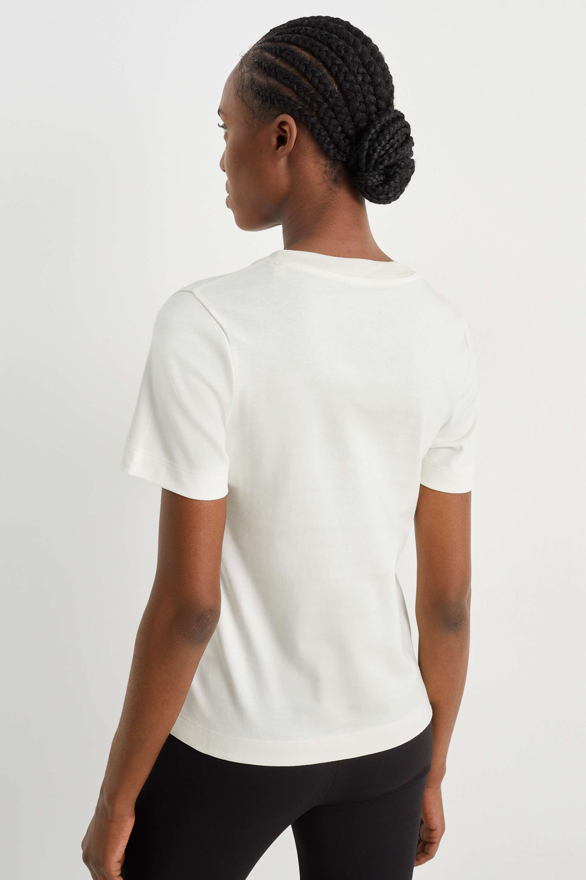 T-shirt cremewhite