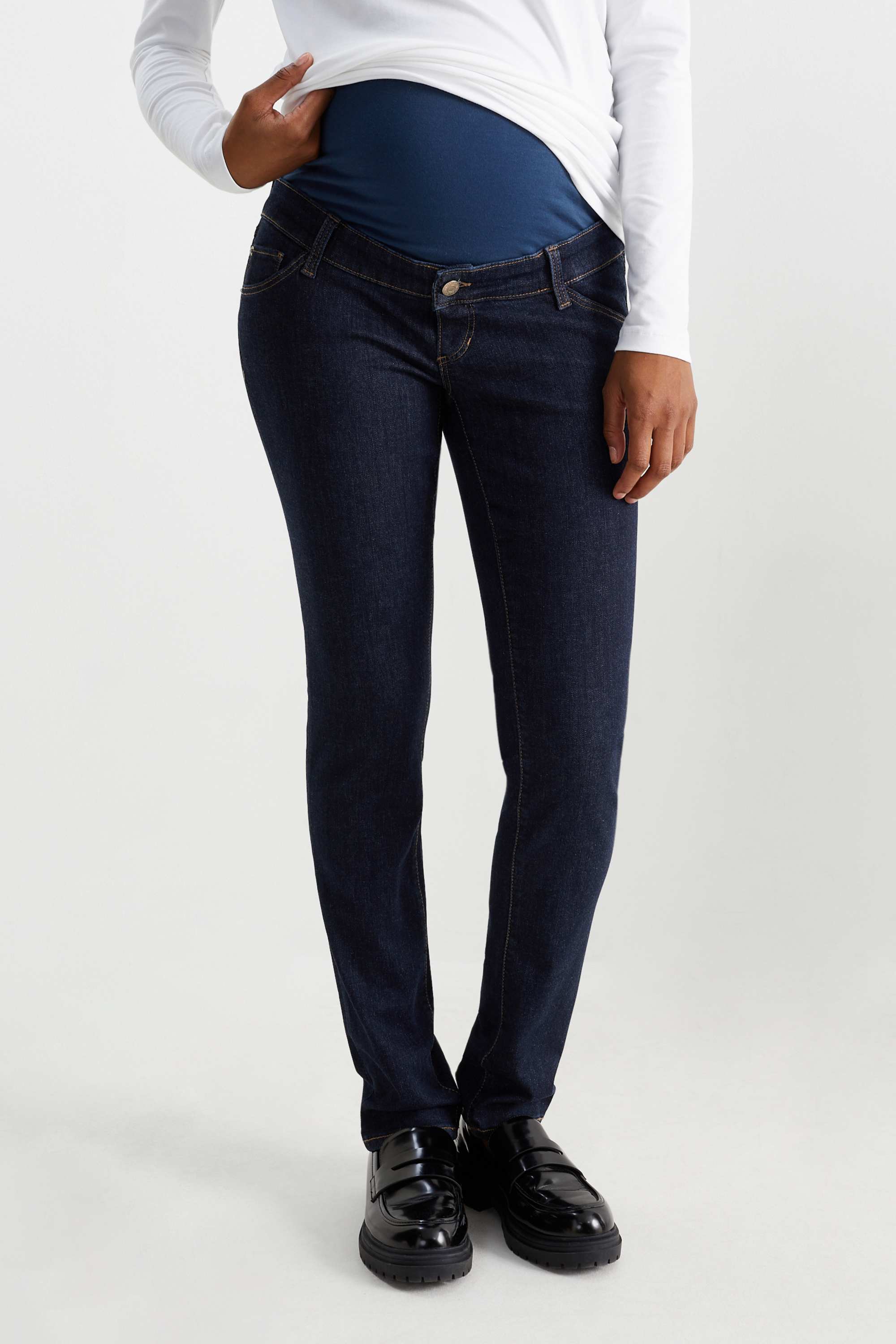 Maternity jeans - slim jeans - LYCRA® denim-dark blue