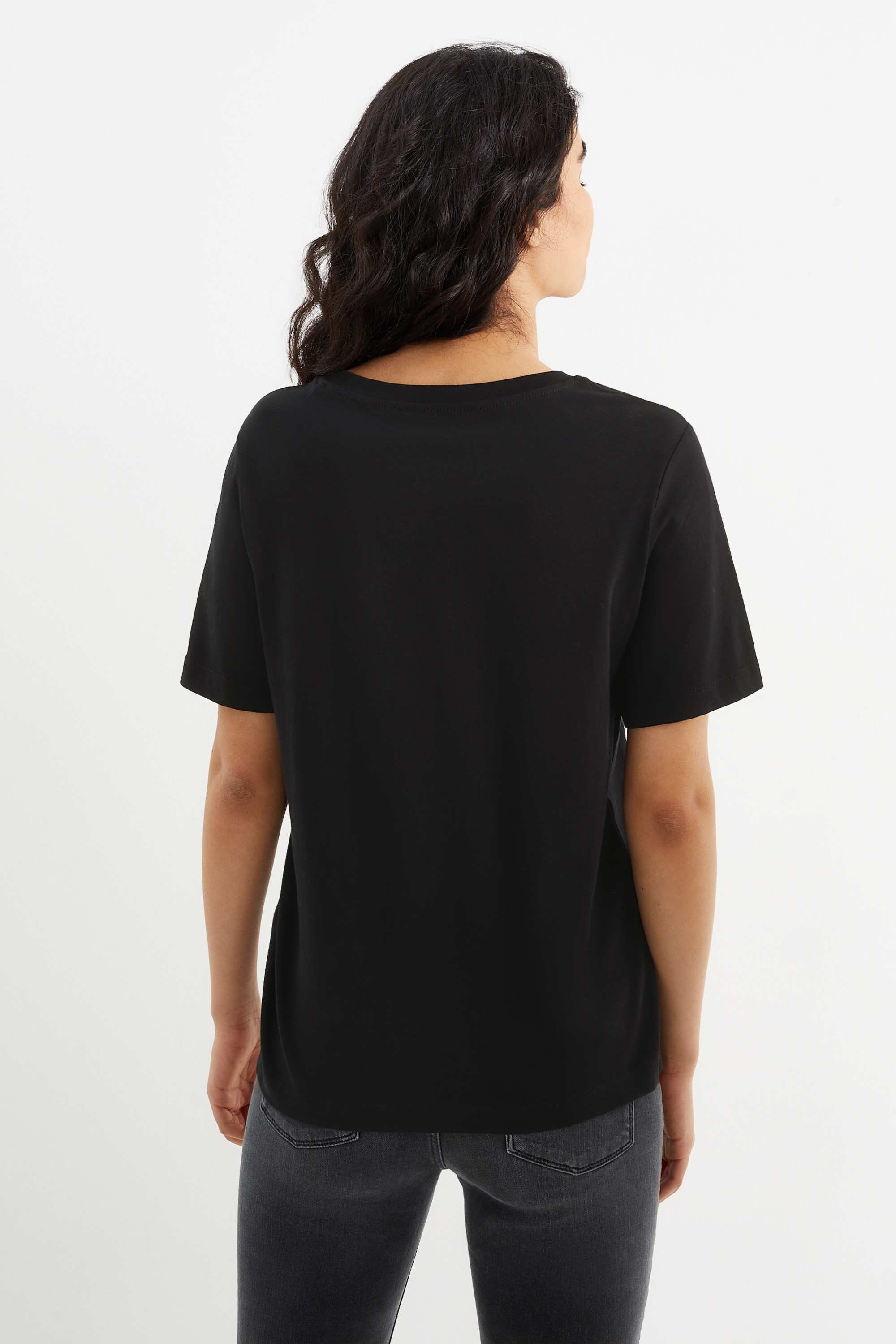 Multipack of 2 - T-shirt black