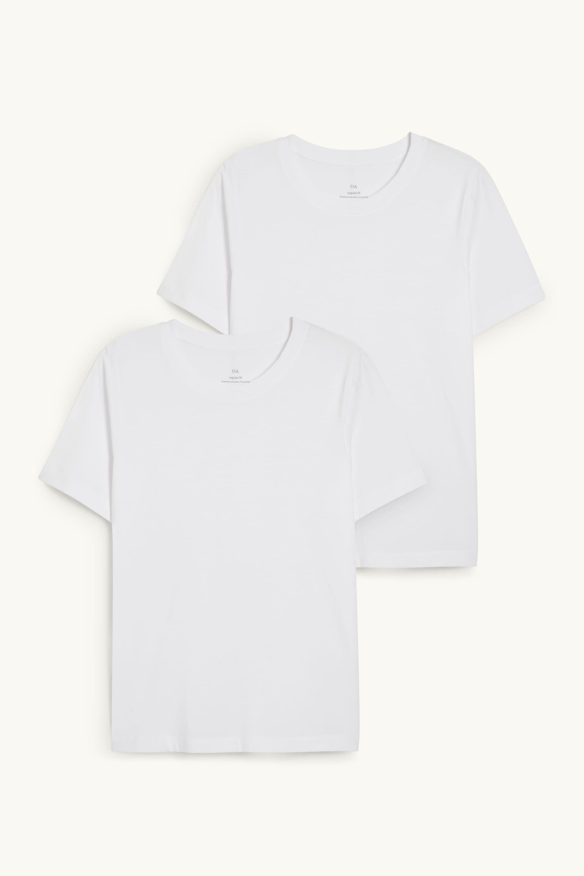Multipack of 2 - T-shirt white