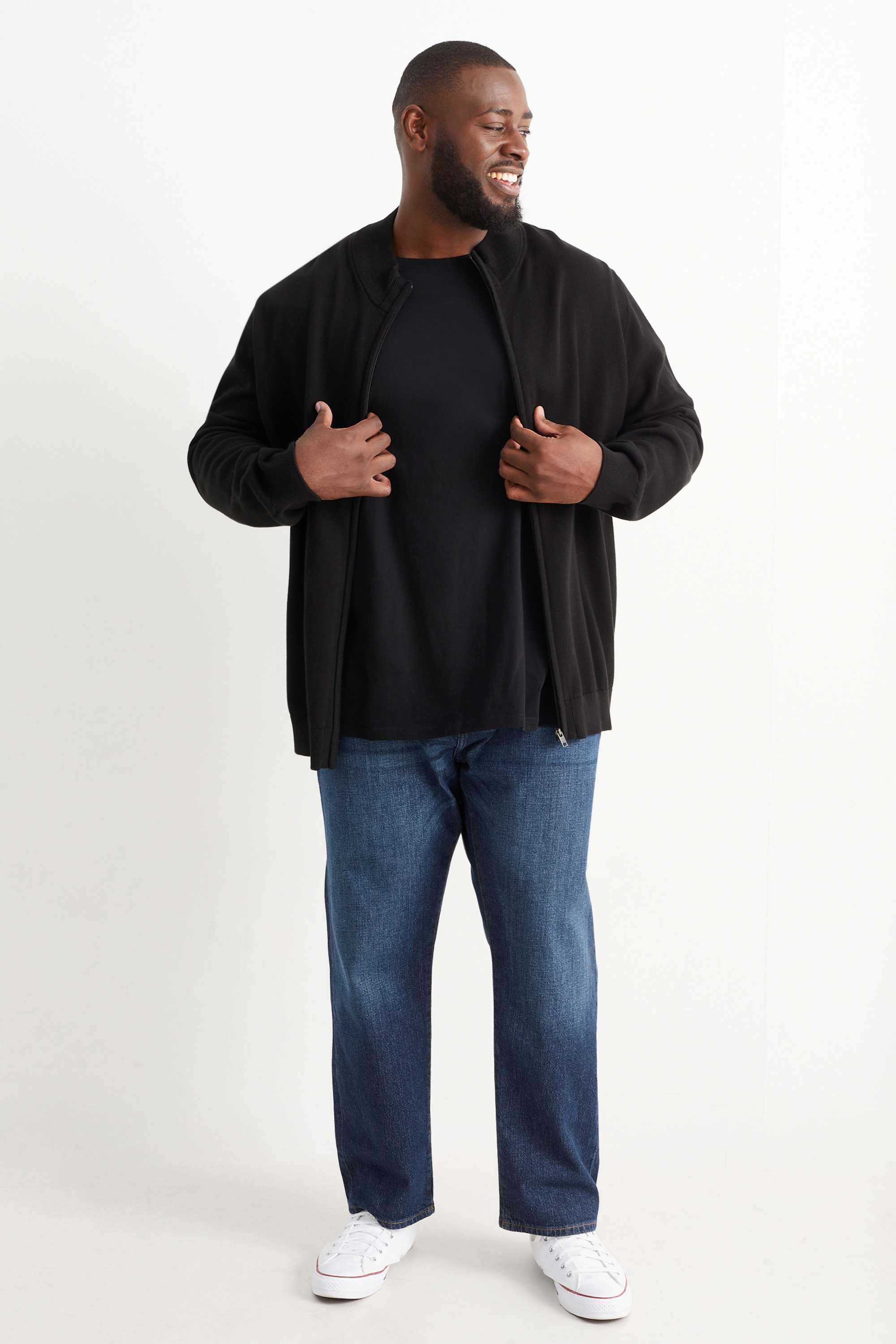 Regular jeans - LYCRA® denim-dark blue