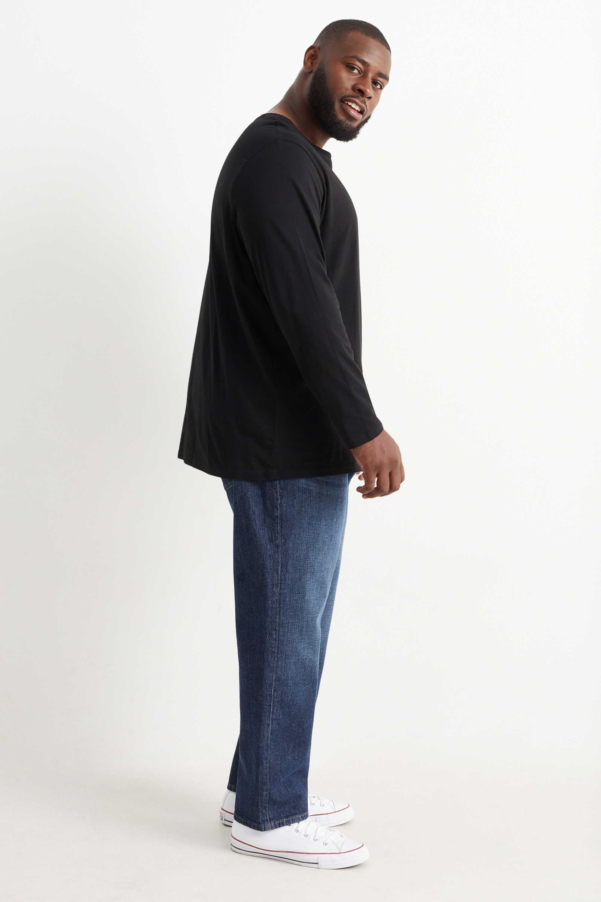 Regular jeans - LYCRA® denim-dark blue