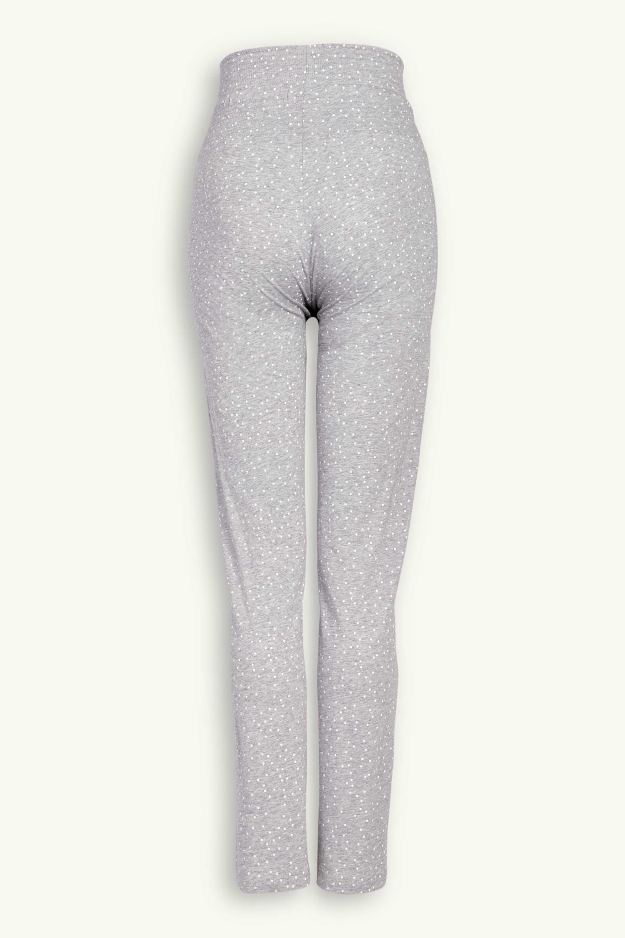 Maternity pyjama bottoms - polka dot gray