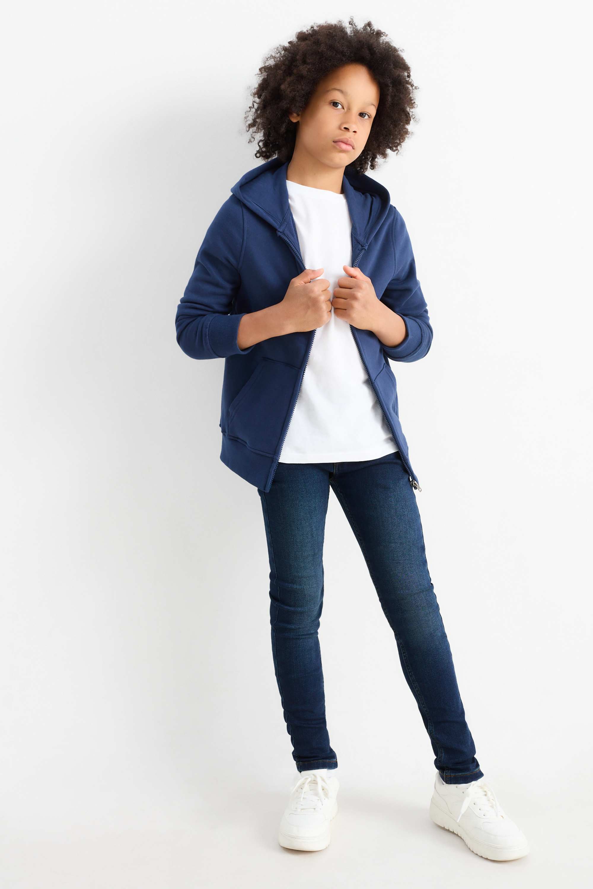 Skinny jeans denim-dark blue