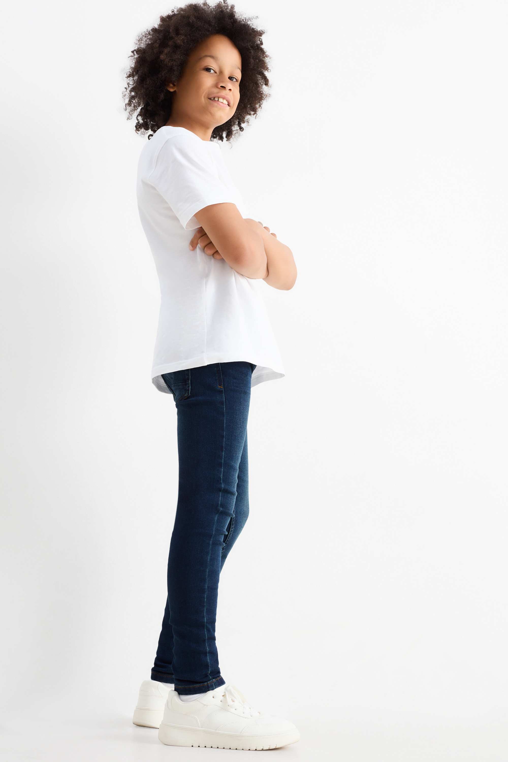Skinny jeans denim-dark blue