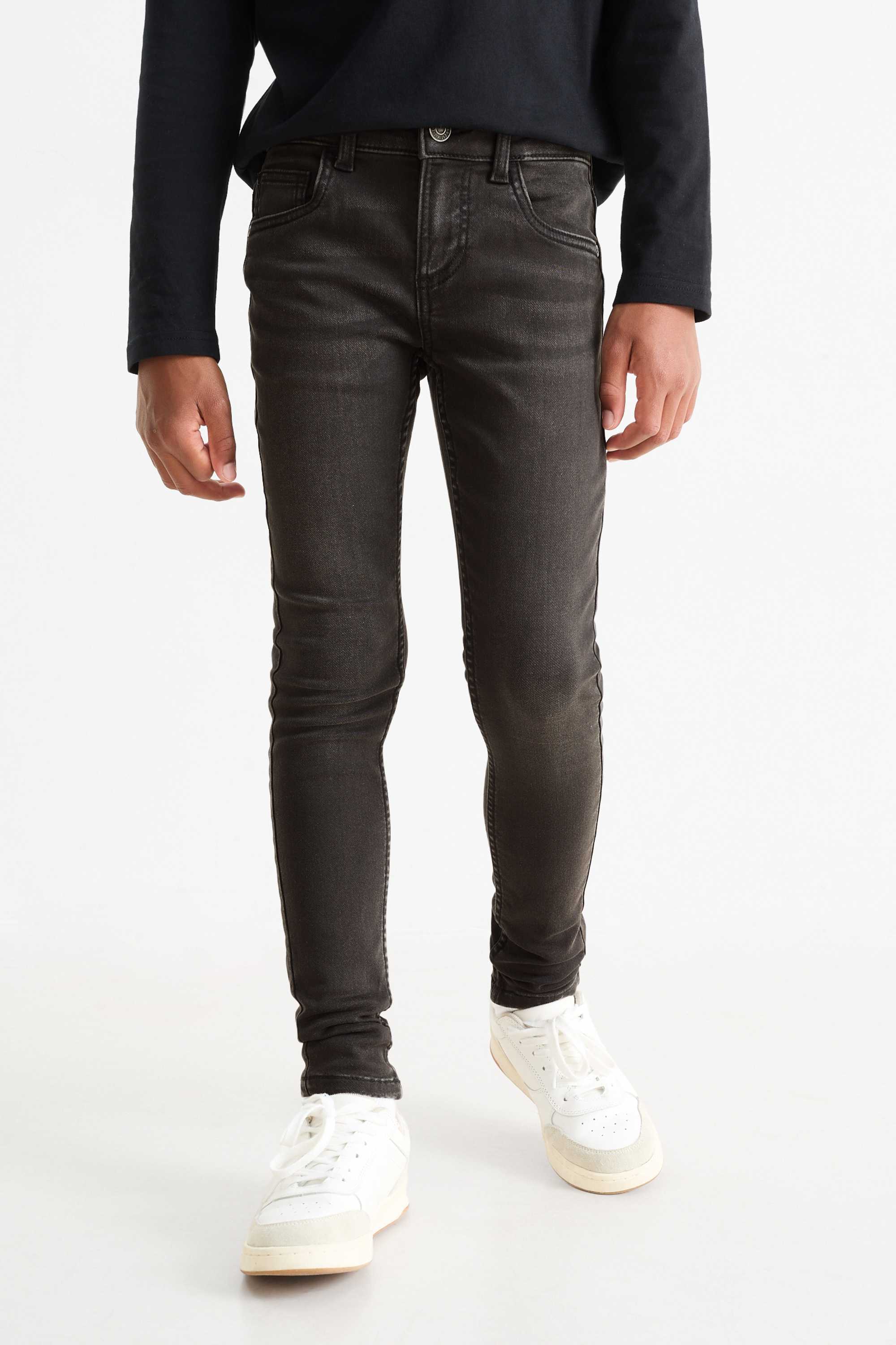 Skinny jeans denim-dark gray