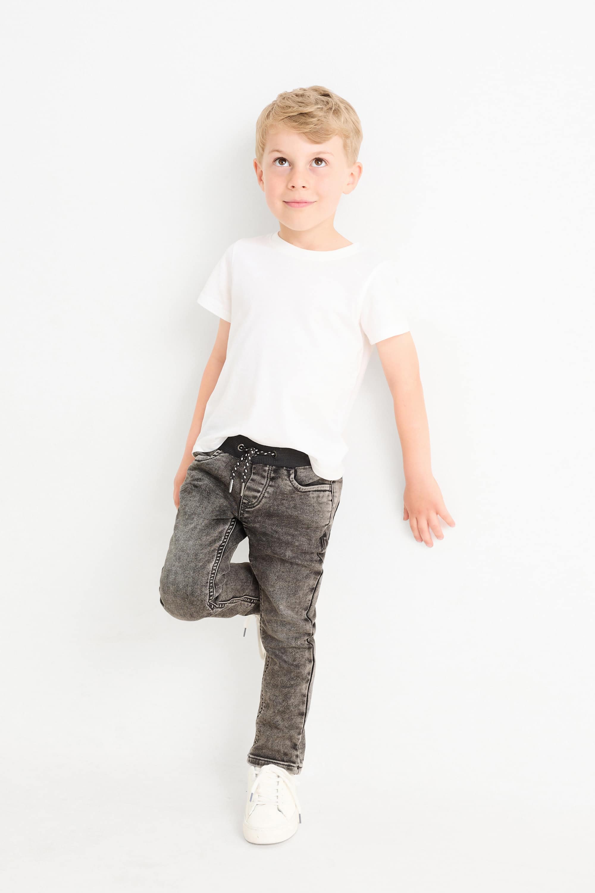 Slim jeans denim-gray