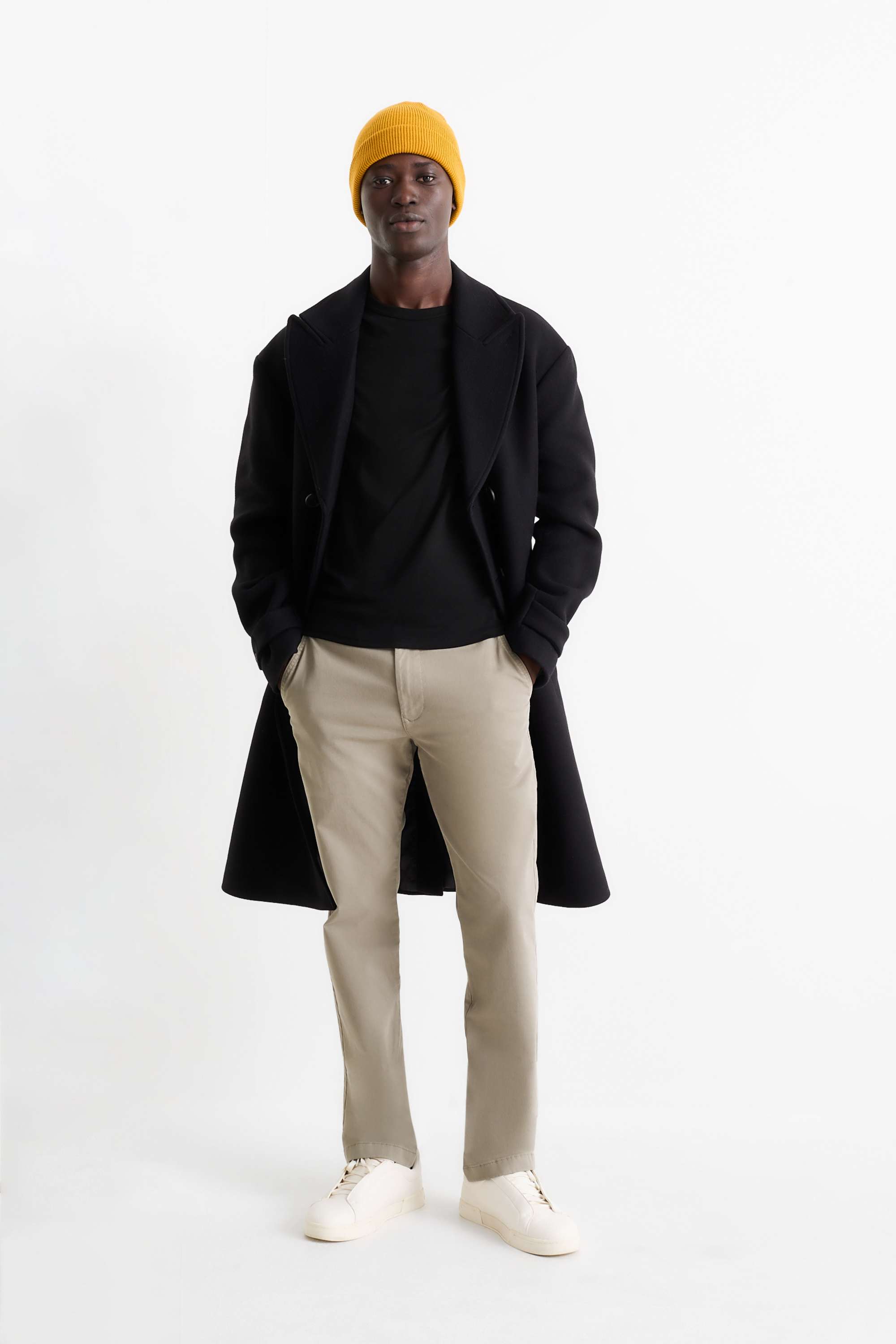 Chinos - slim fit - Flex taupe