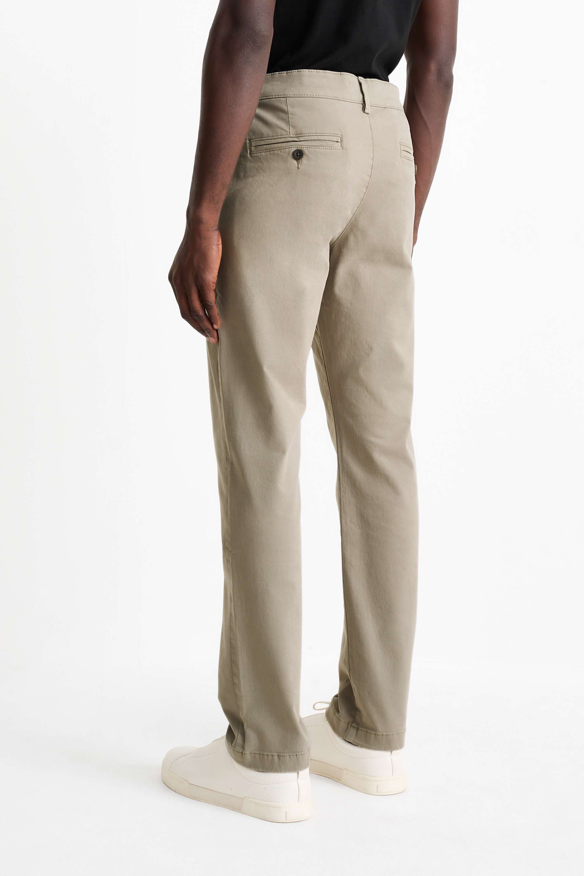 Chinos - slim fit - Flex taupe