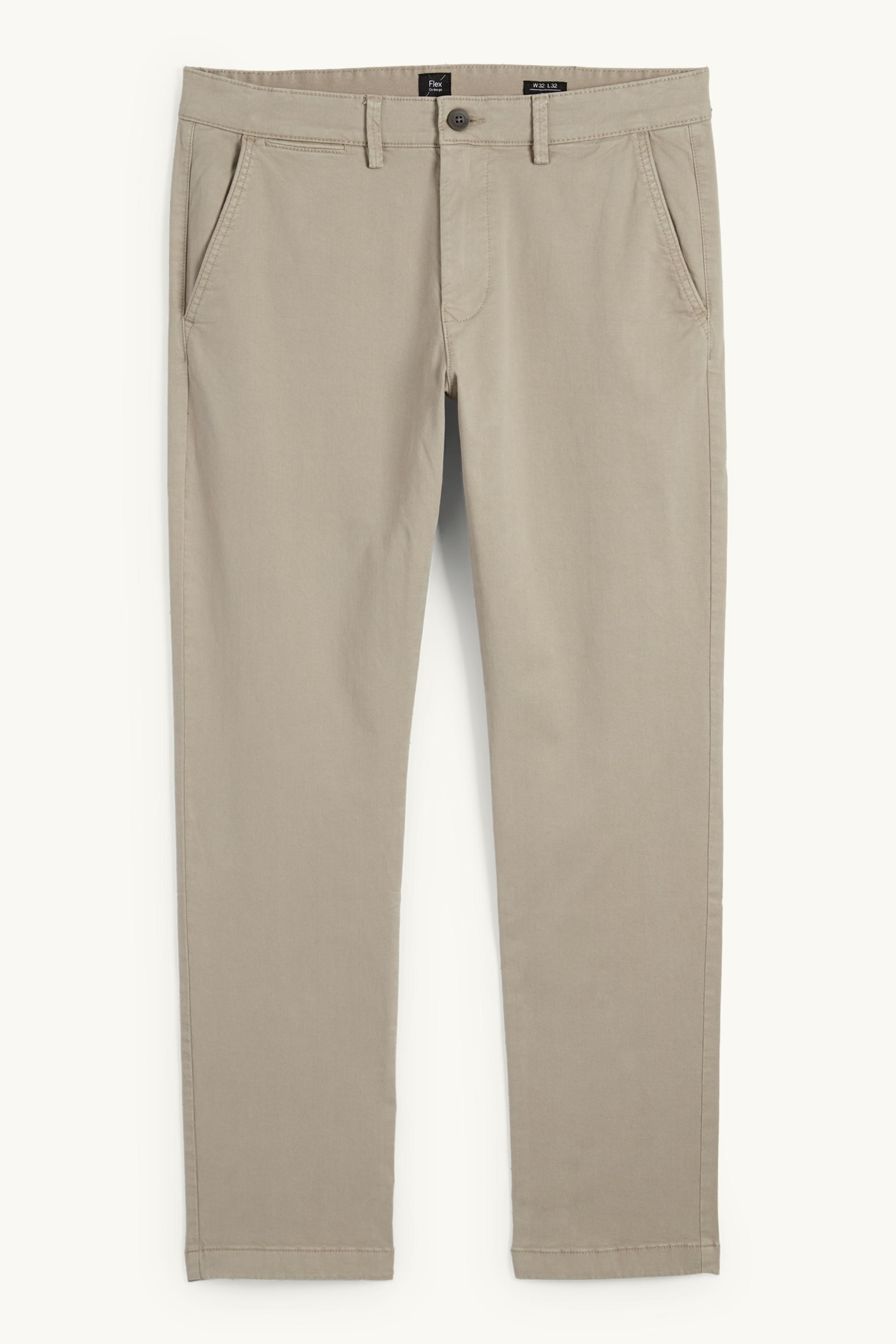 Chinos - slim fit - Flex taupe