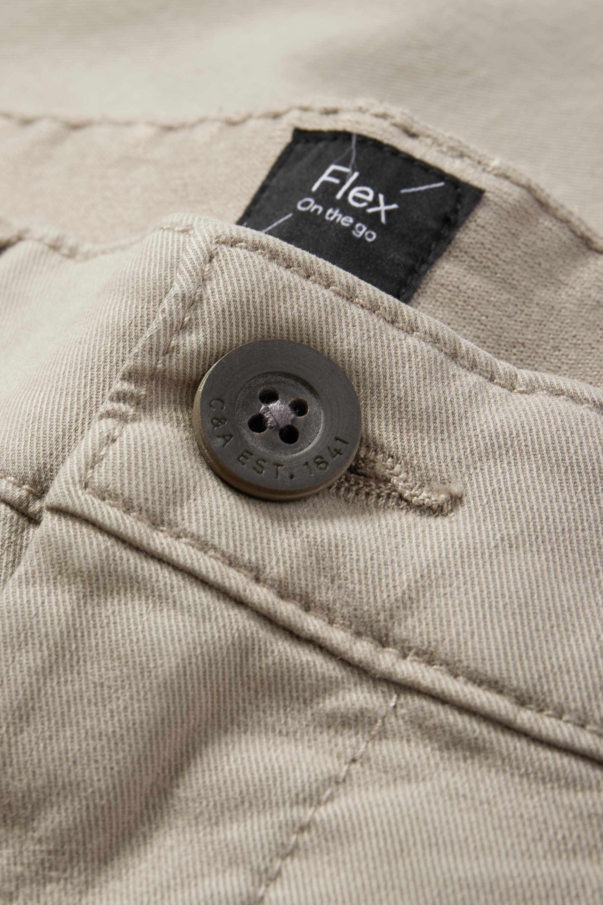 Chinos - slim fit - Flex taupe