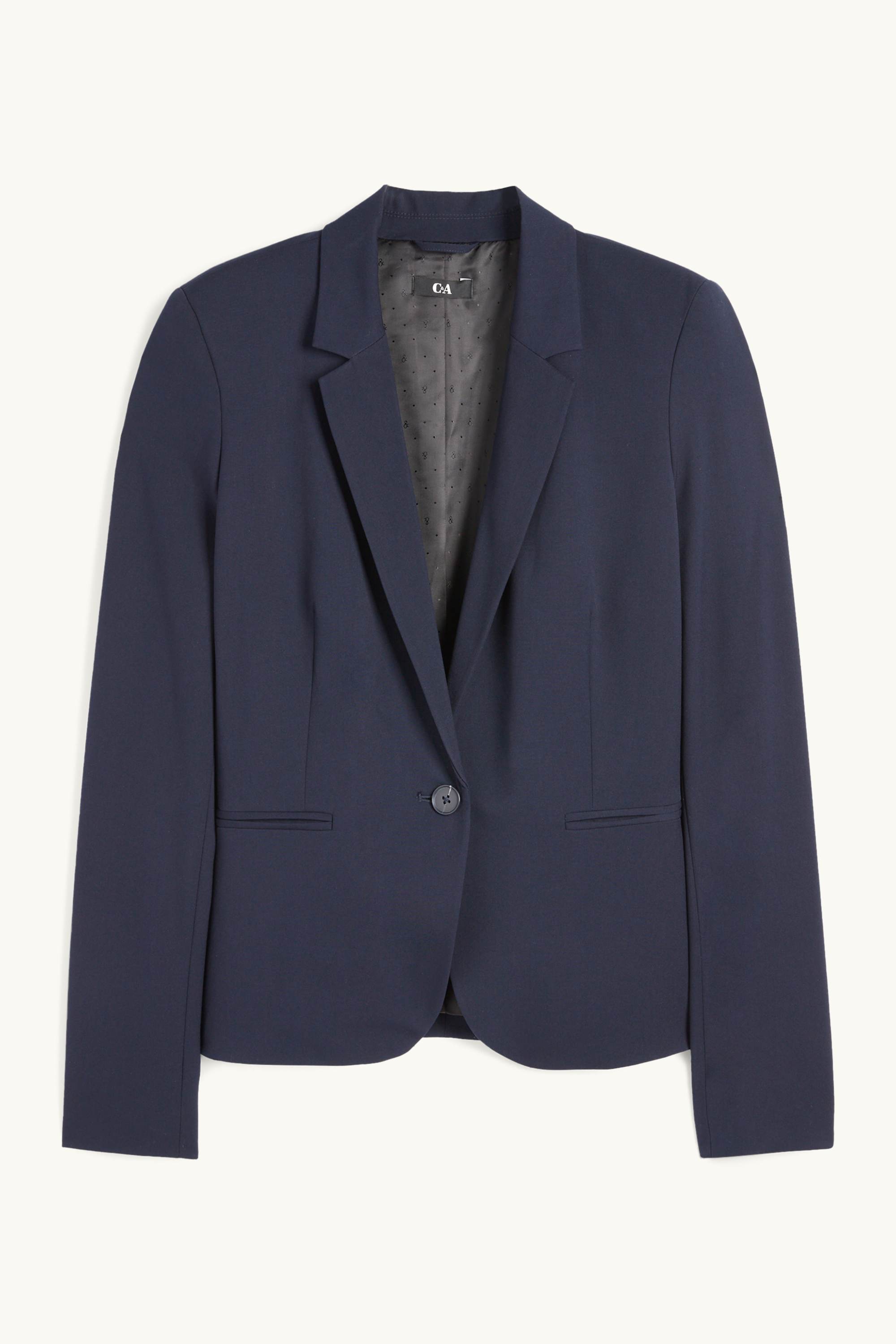 Business blazer - fitted dark blue