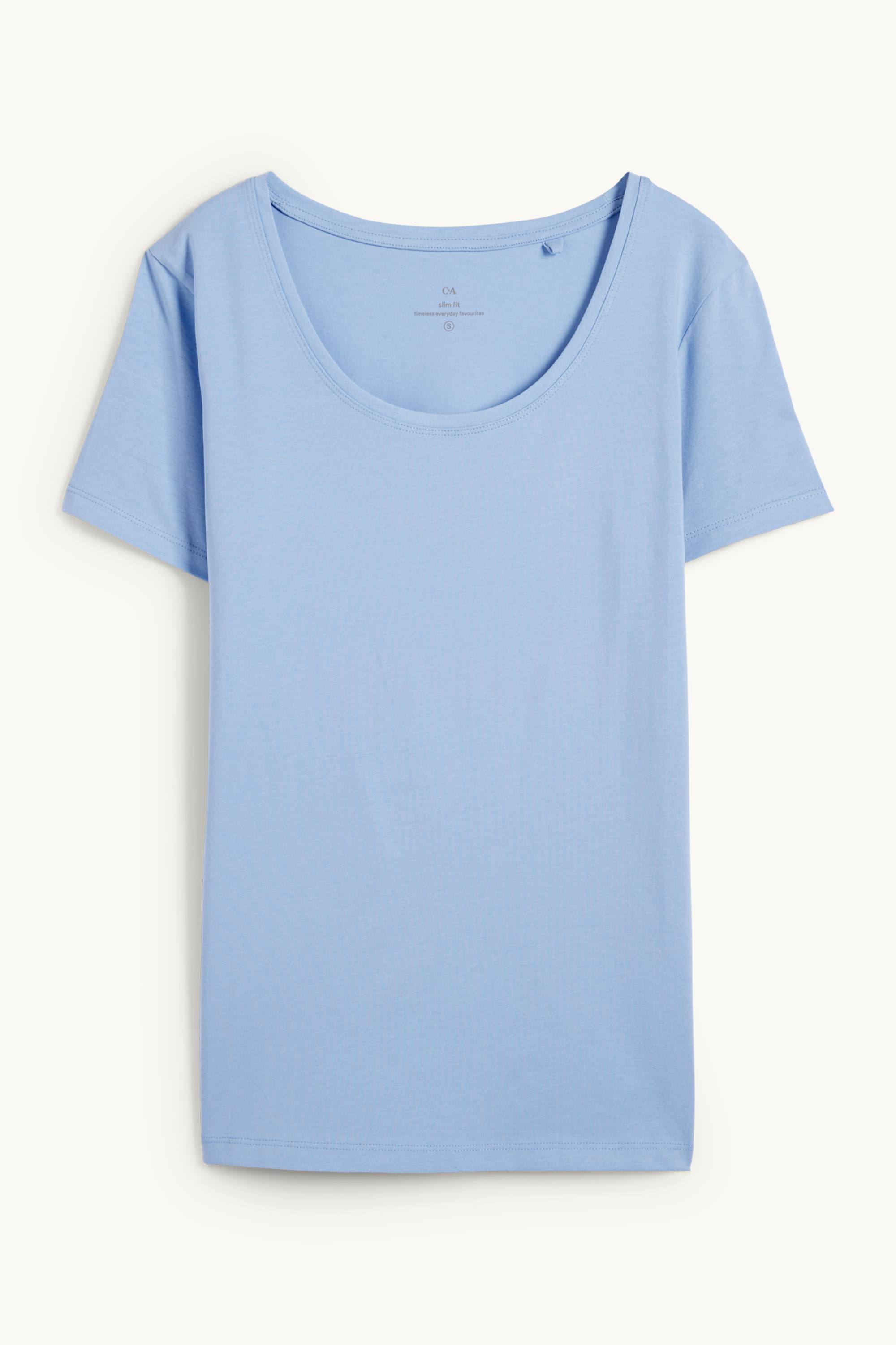T-shirt - slim fit blue