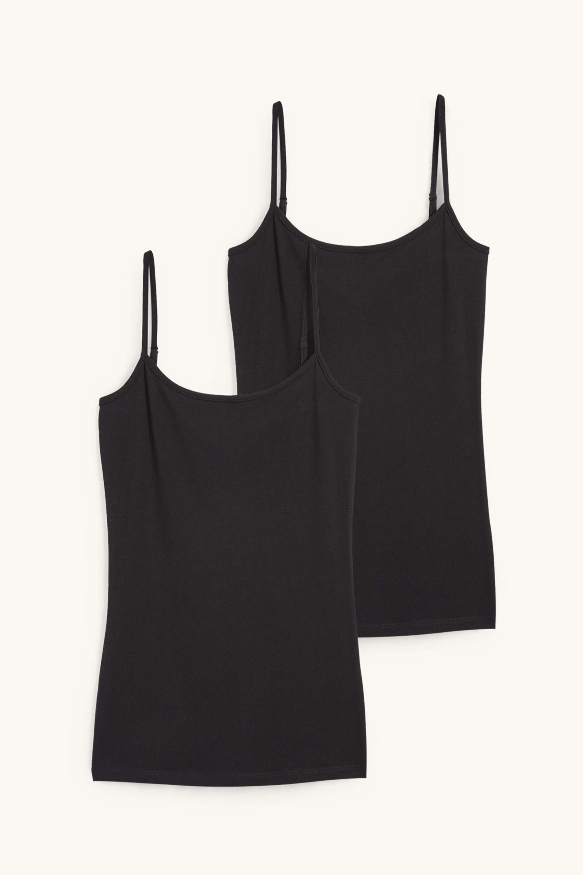 Multipack of 2 - top black