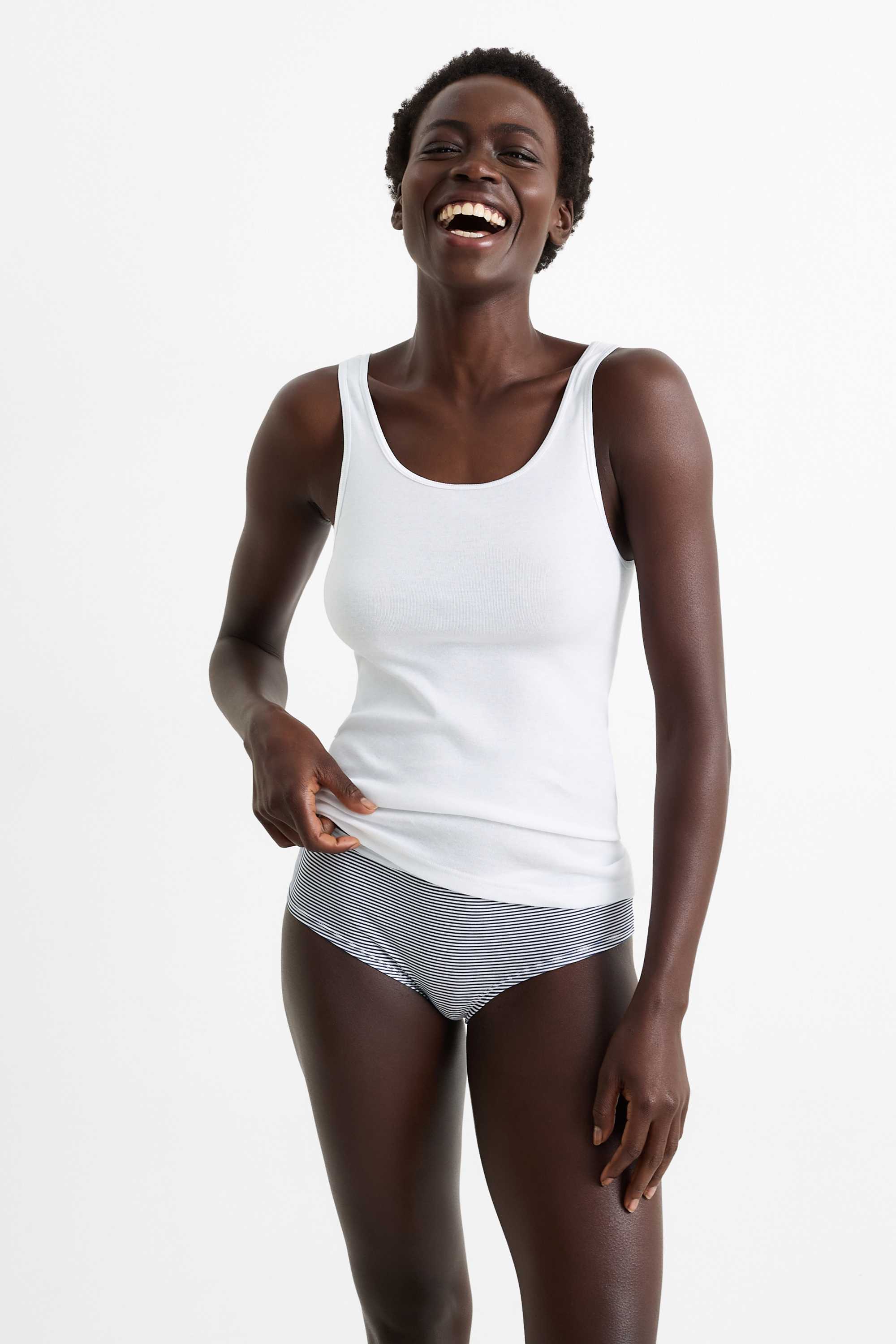 Multipack of 2 - camisole white
