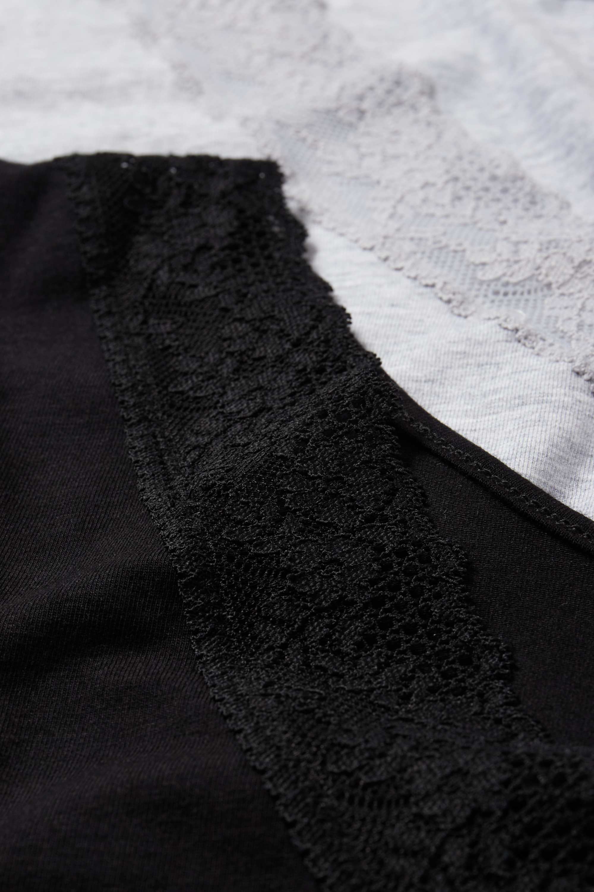Multipack of 2 - camisole gray / black