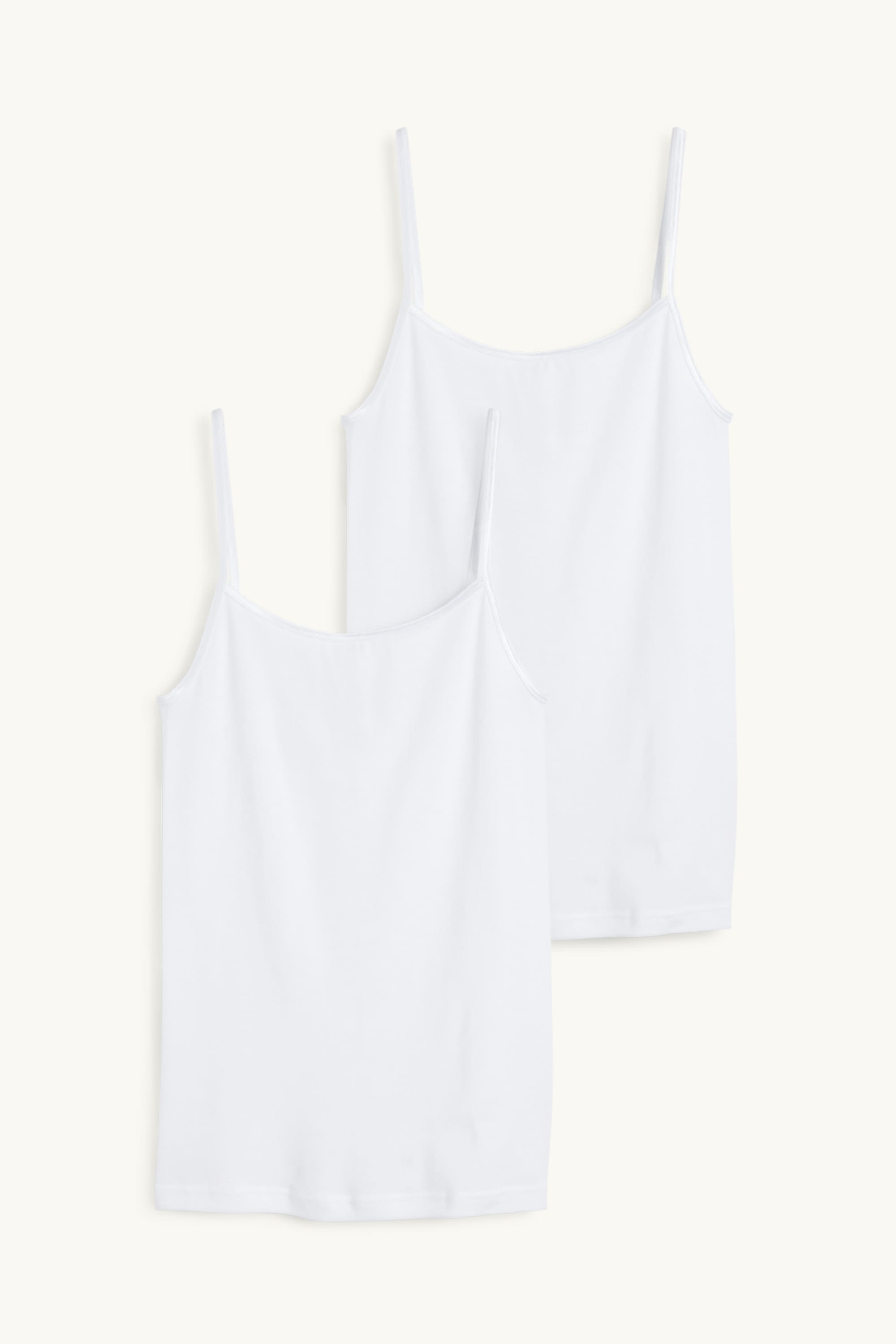 Multipack of 2 - camisole white